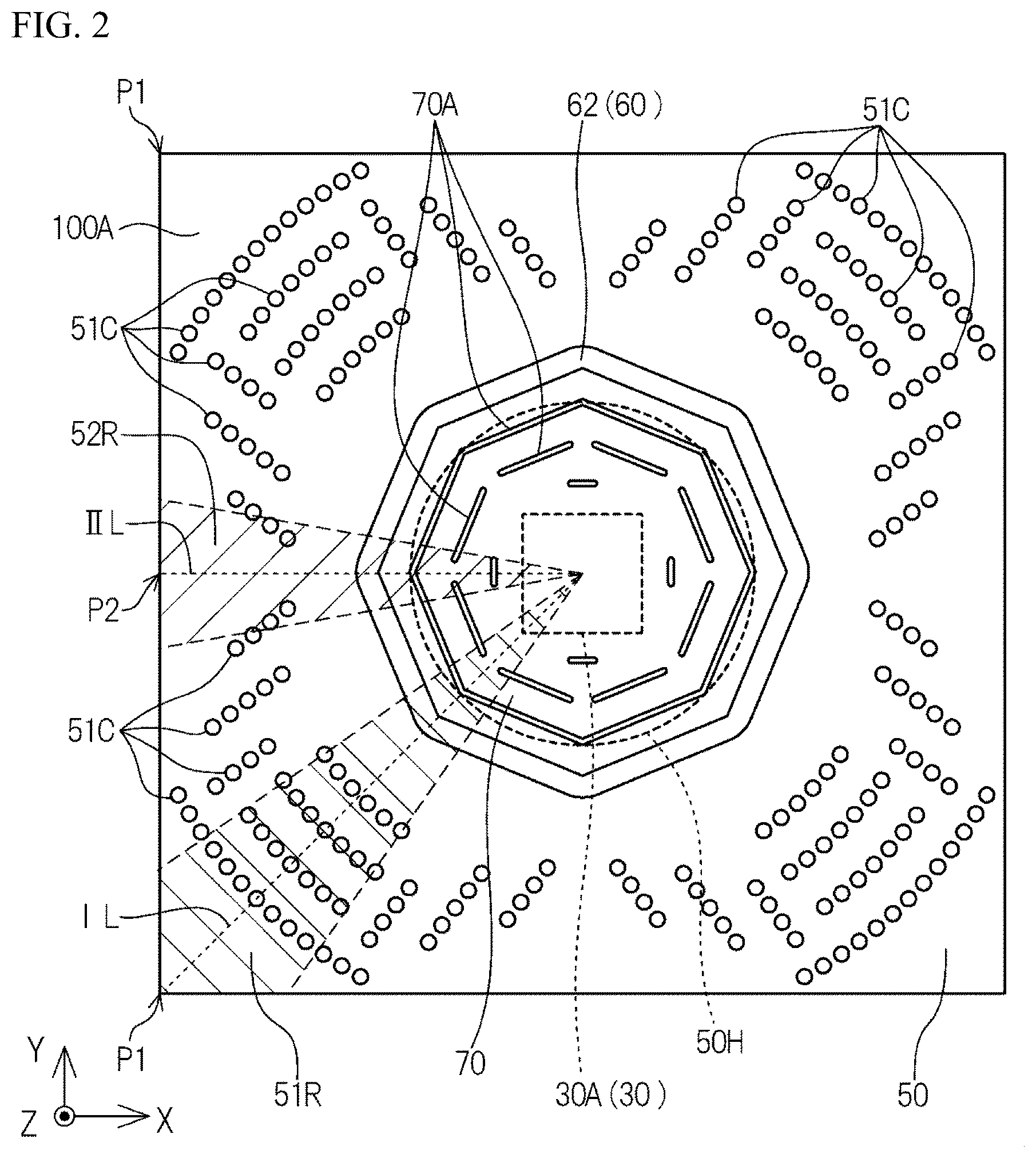 Patent US12306496 Figure 2 – Light-emitting device
