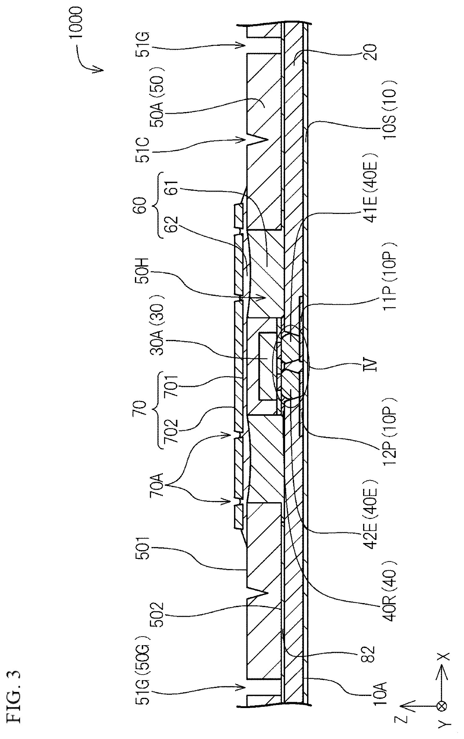 Patent US12306496 Figure 3 – Light-emitting device