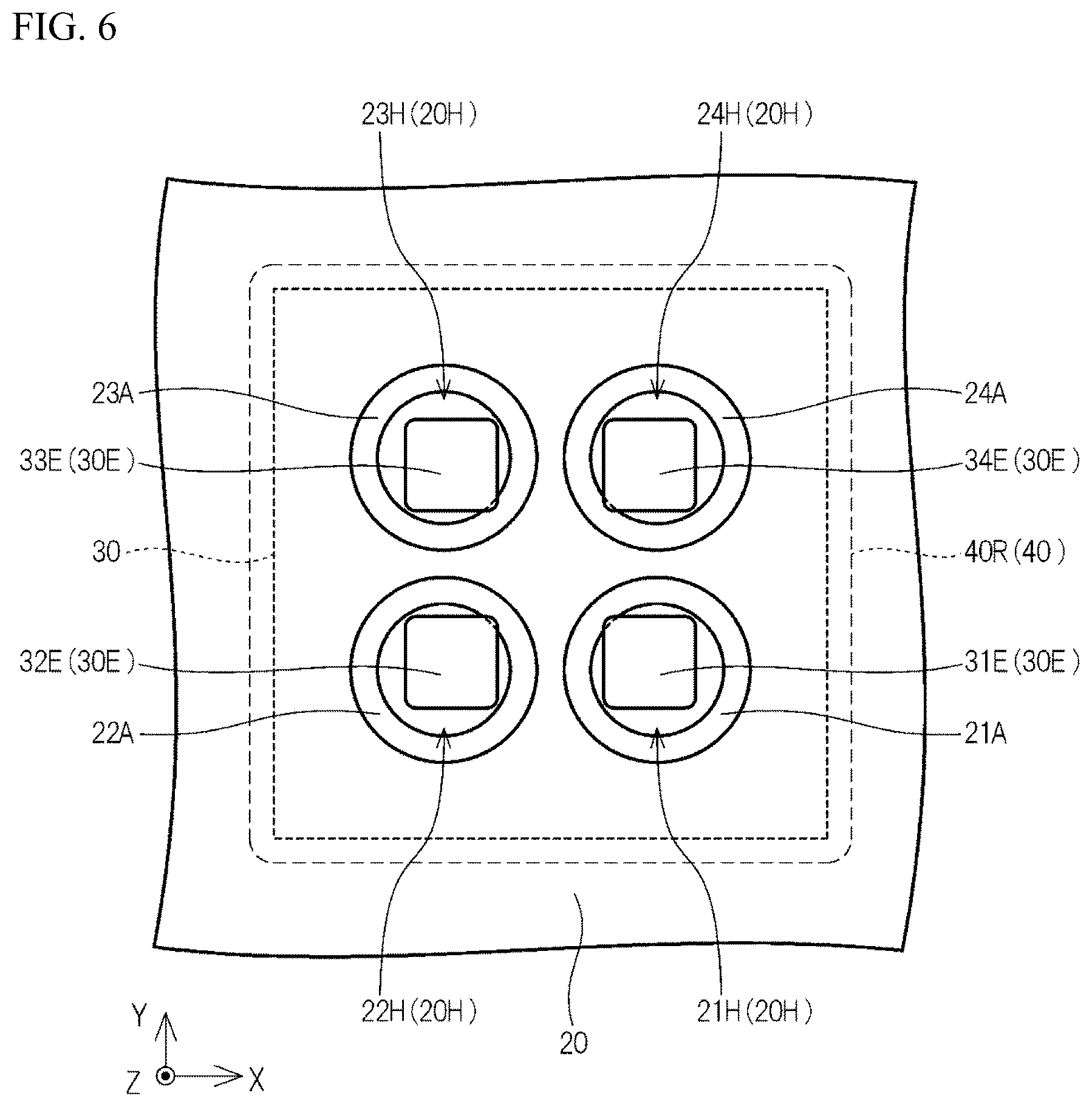 Patent US12306496 Figure 6 – Light-emitting device