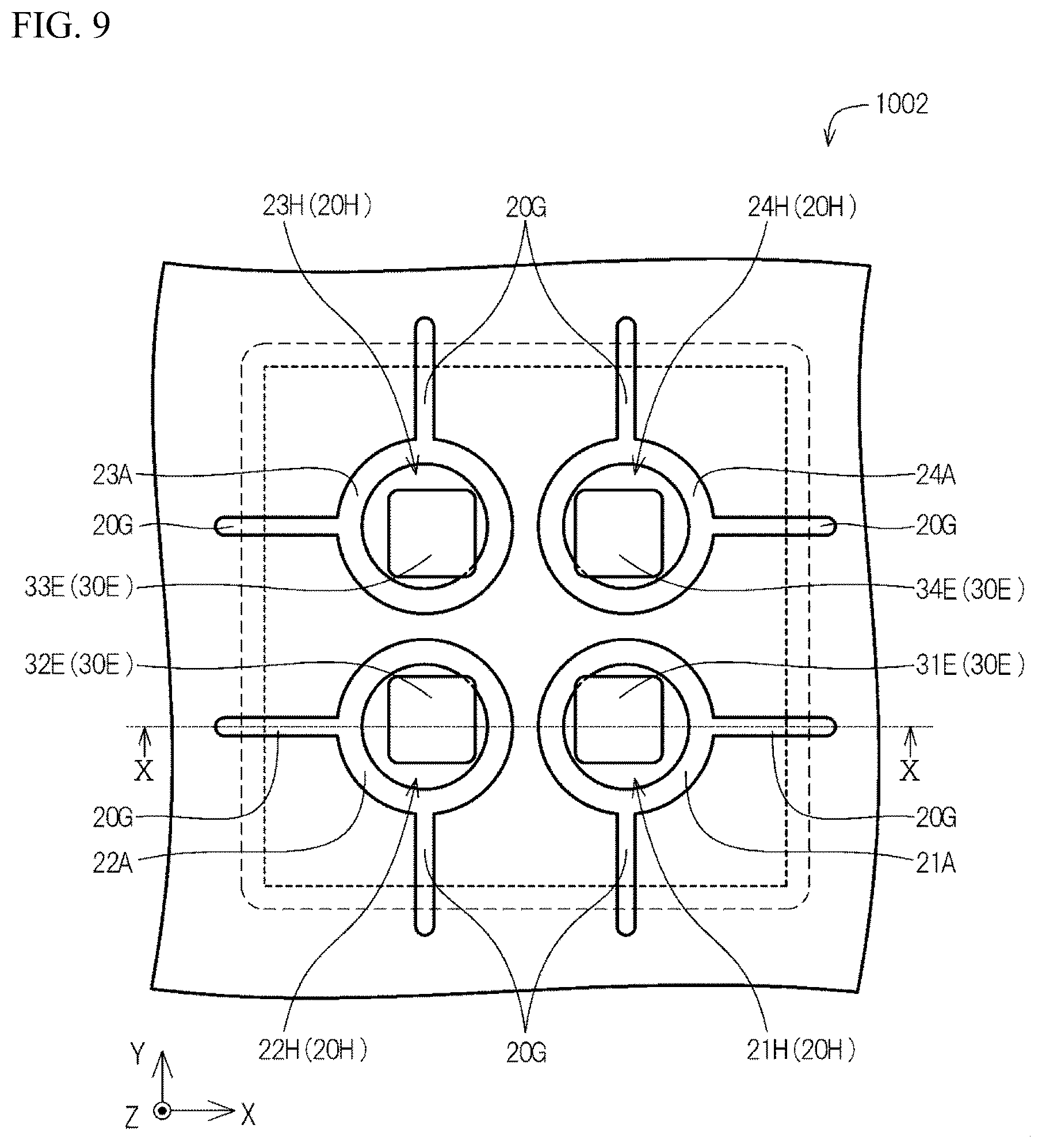 Patent US12306496 Figure 11 – Light-emitting device