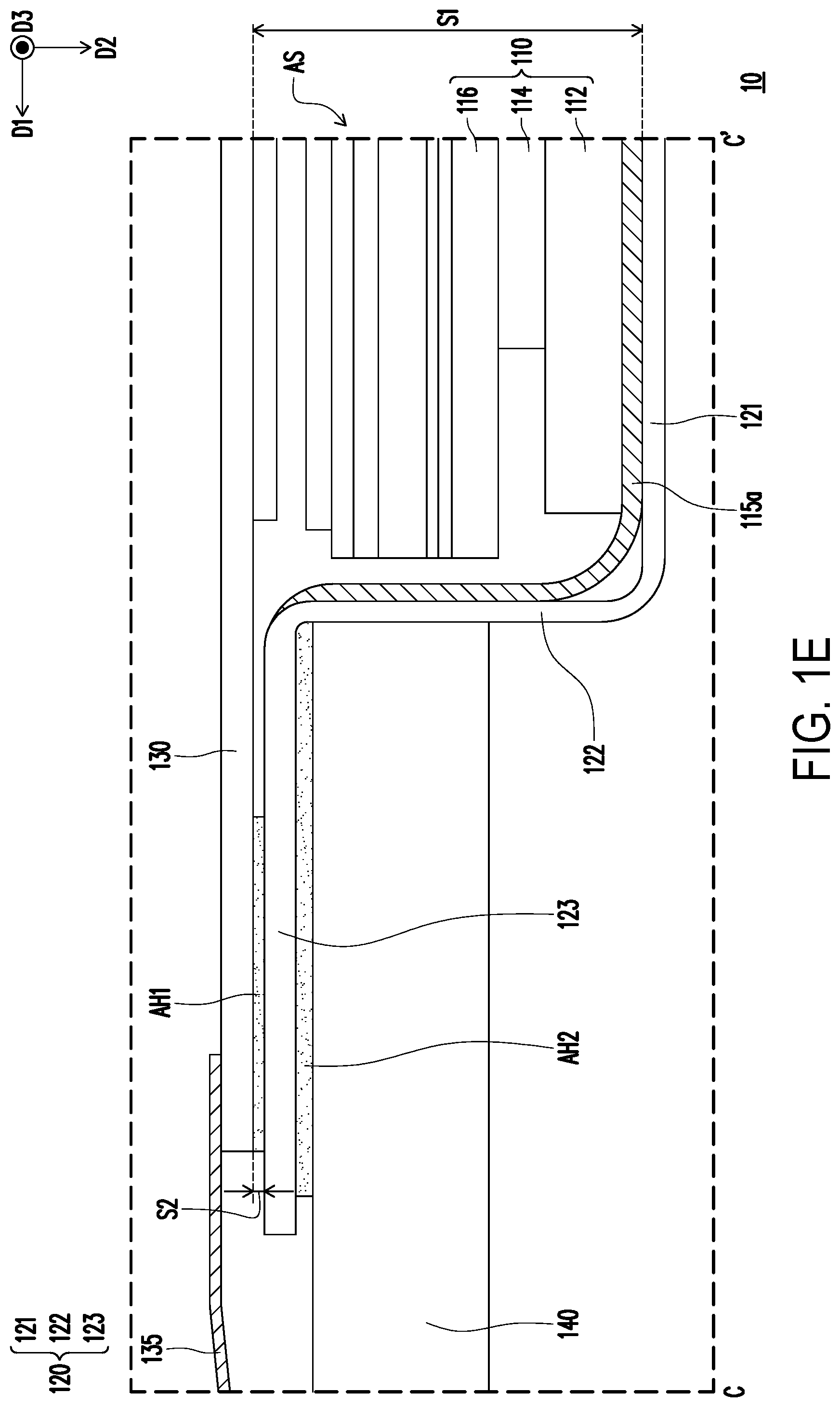 Patent US12306497 Figure 5 – Display device