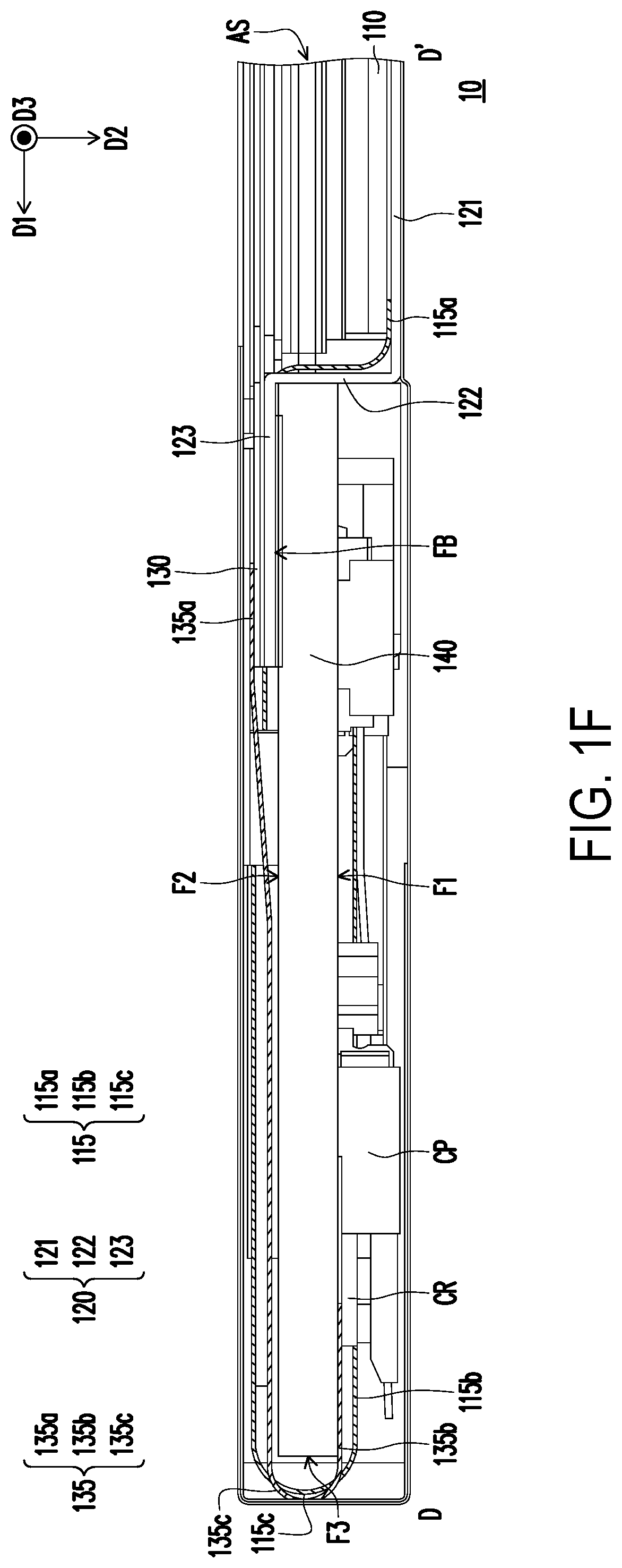 Patent US12306497 Figure 6 – Display device
