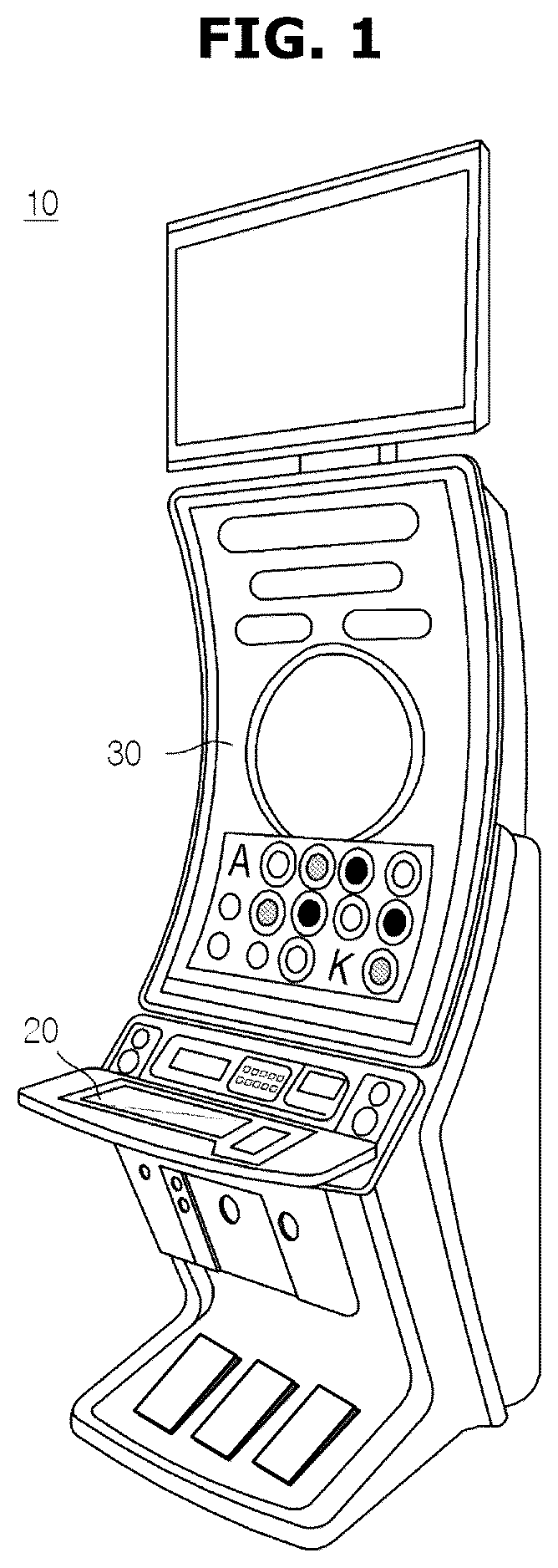 Patent US12306498 Figure 1 – Method of manufacturing bottom chassis and method of manufacturing curved display device, and curved display device using the same