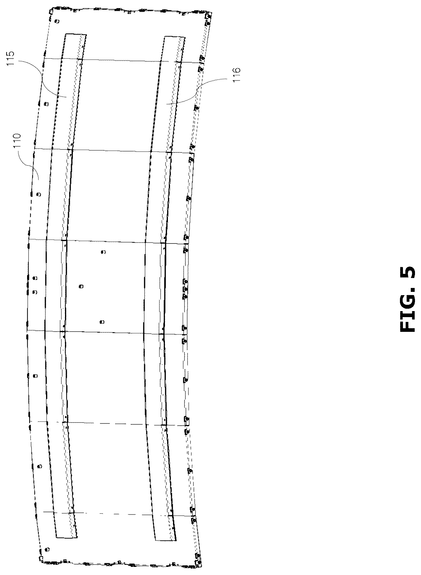 Patent US12306498 Figure 5 – Method of manufacturing bottom chassis and method of manufacturing curved display device, and curved display device using the same