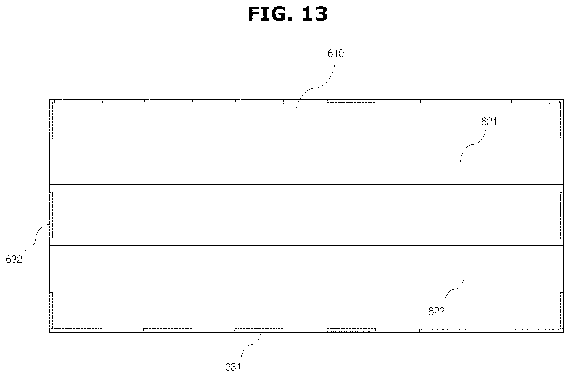Patent US12306498 Figure 13 – Method of manufacturing bottom chassis and method of manufacturing curved display device, and curved display device using the same