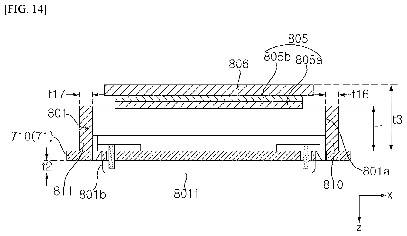 Patent US12306499 Figure 14 – Display device
