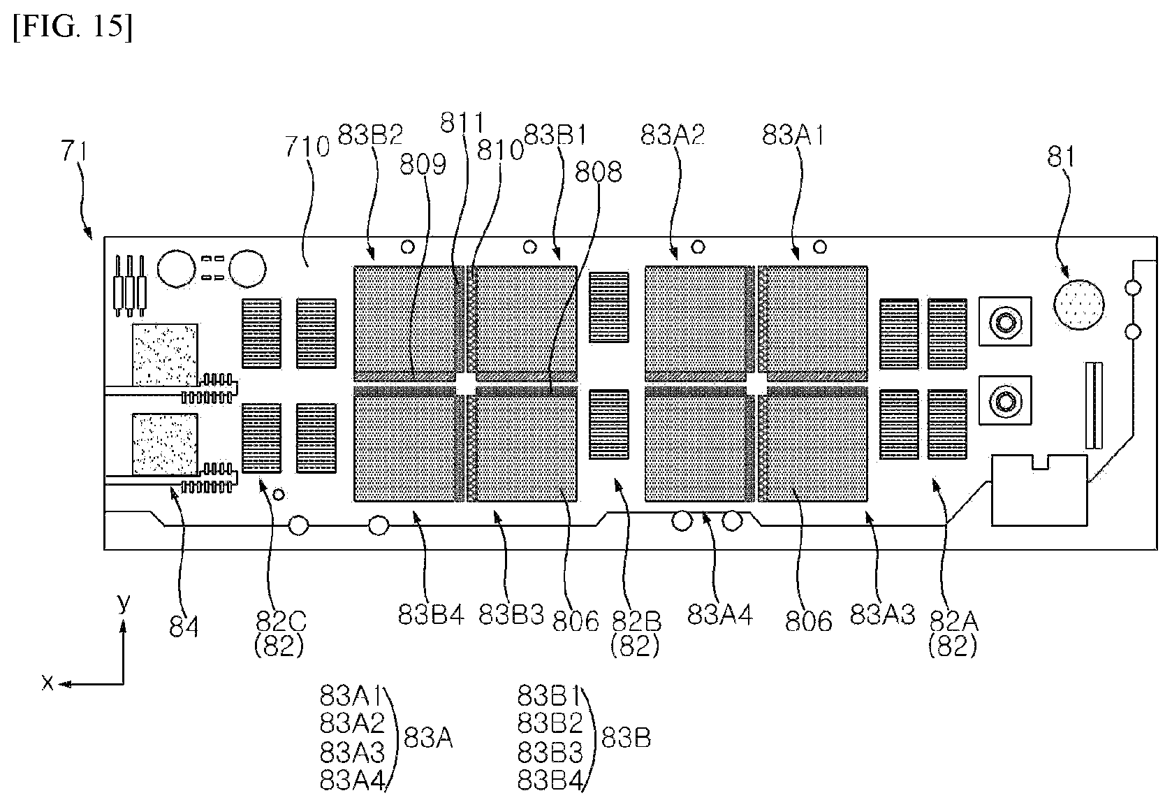 Patent US12306499 Figure 15 – Display device