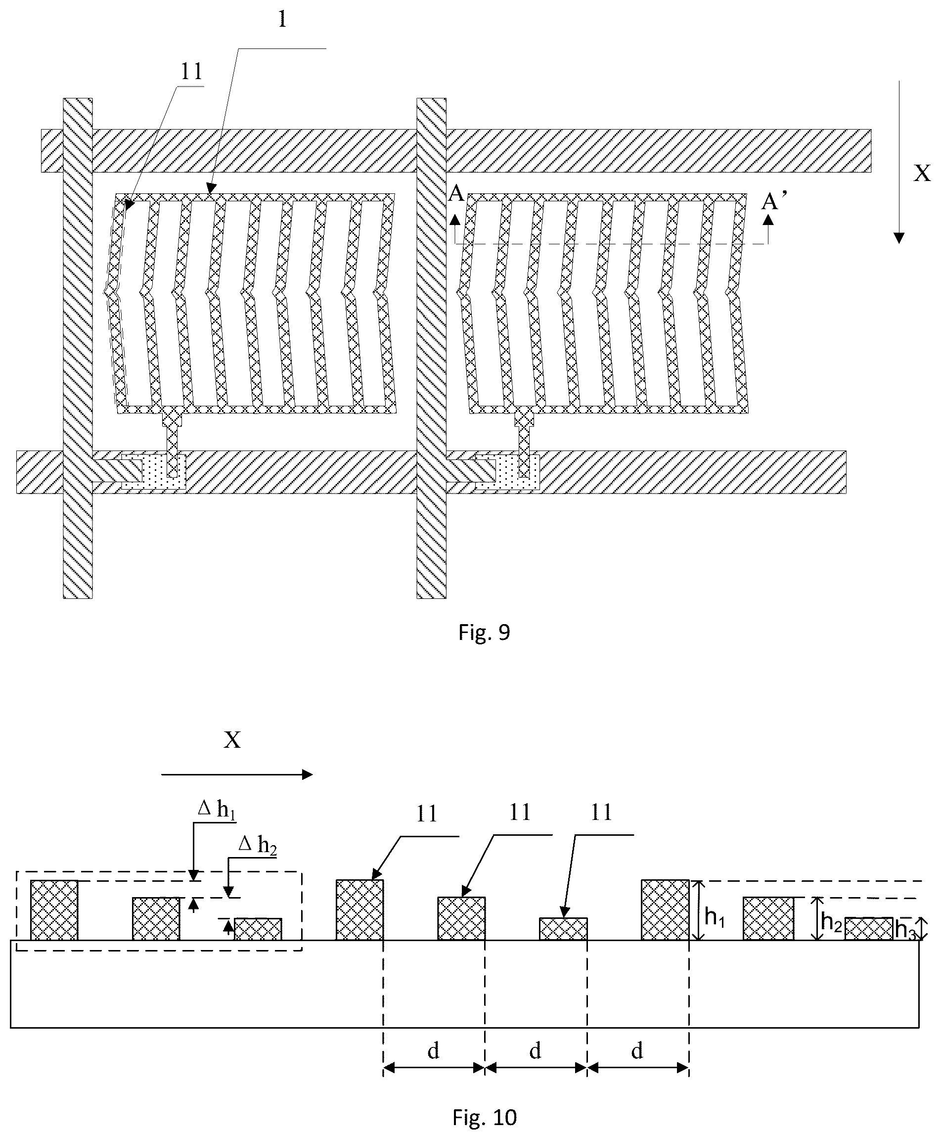 Patent US12306501 Figure 8 – Array substrate and manufacturing method therefor, display panel, and display device
