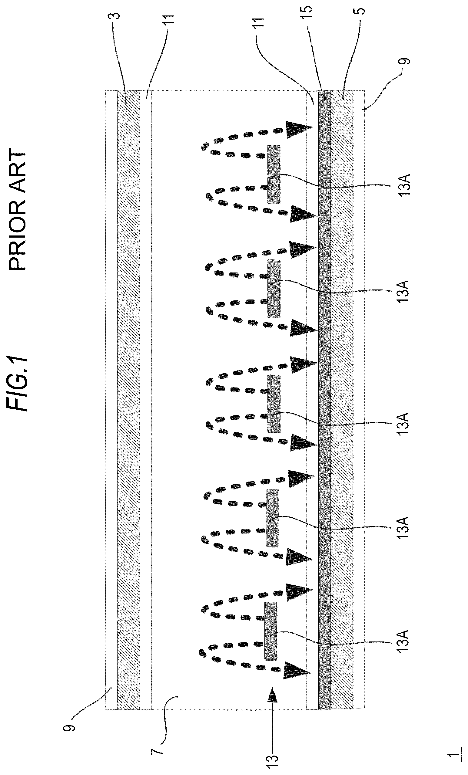 Patent US12306502 Figure 1 – Display device