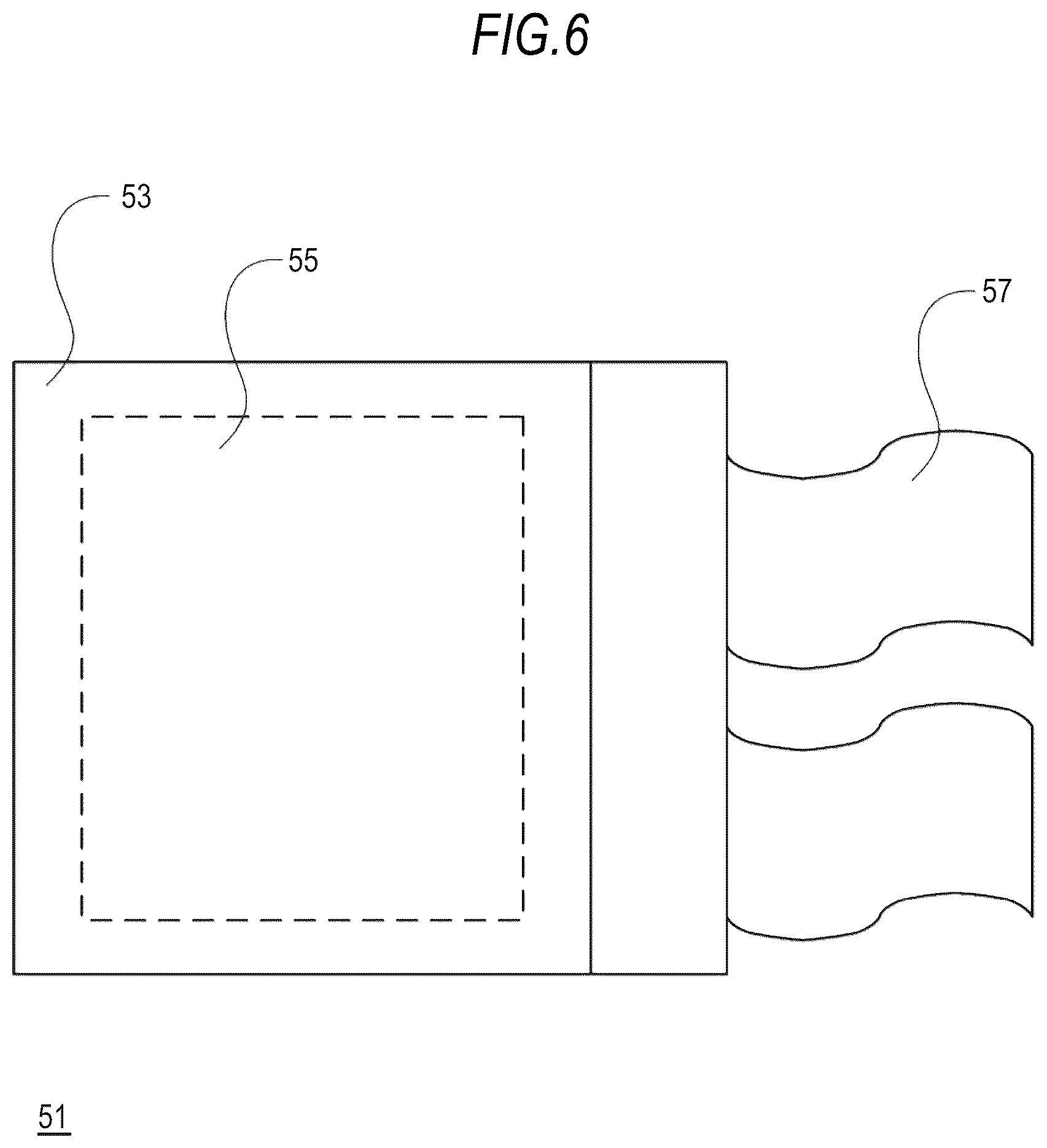 Patent US12306502 Figure 6 – Display device