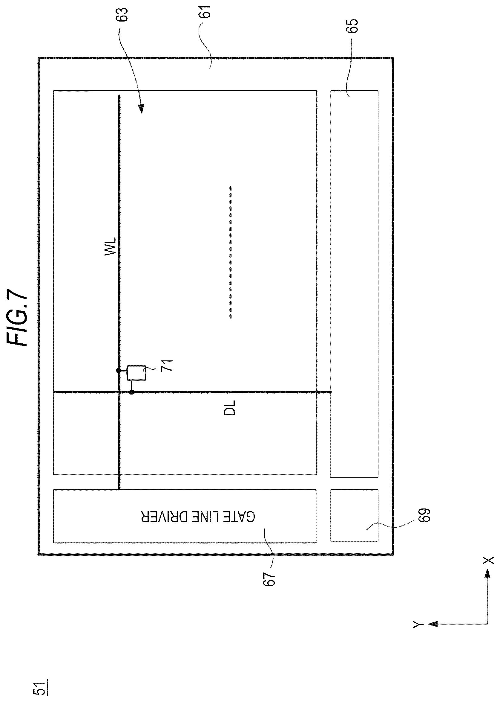Patent US12306502 Figure 7 – Display device