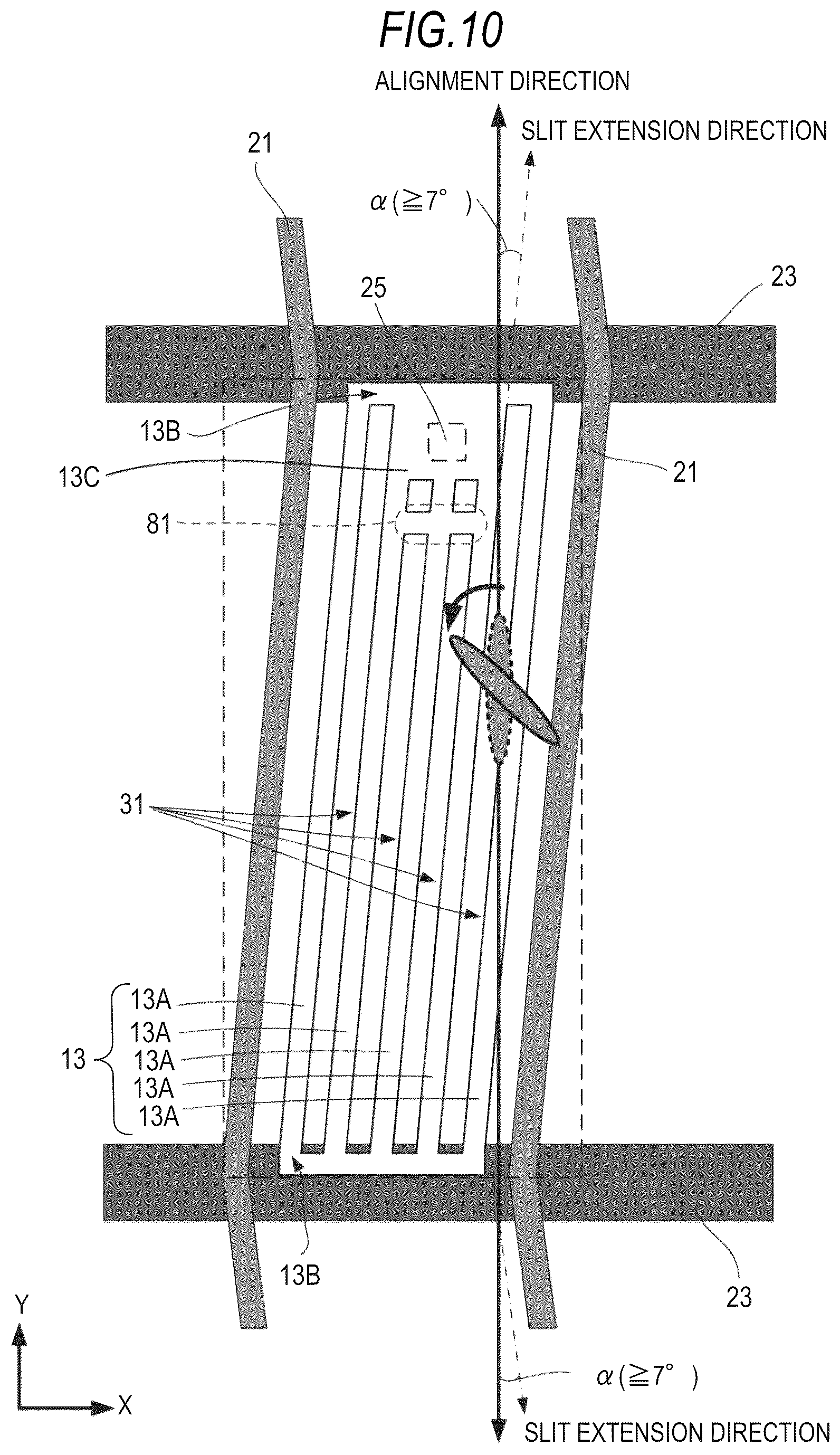 Patent US12306502 Figure 10 – Display device