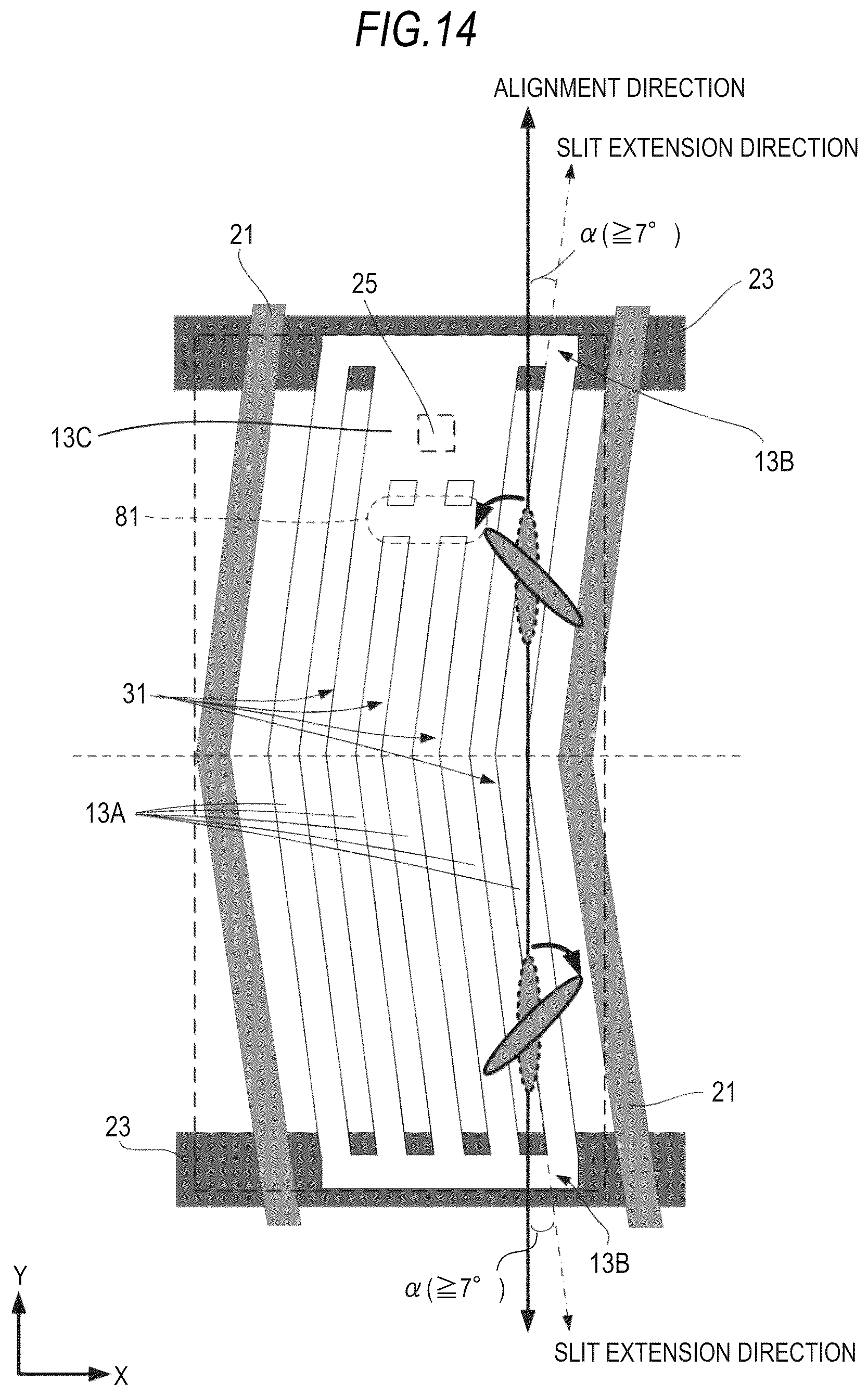 Patent US12306502 Figure 14 – Display device