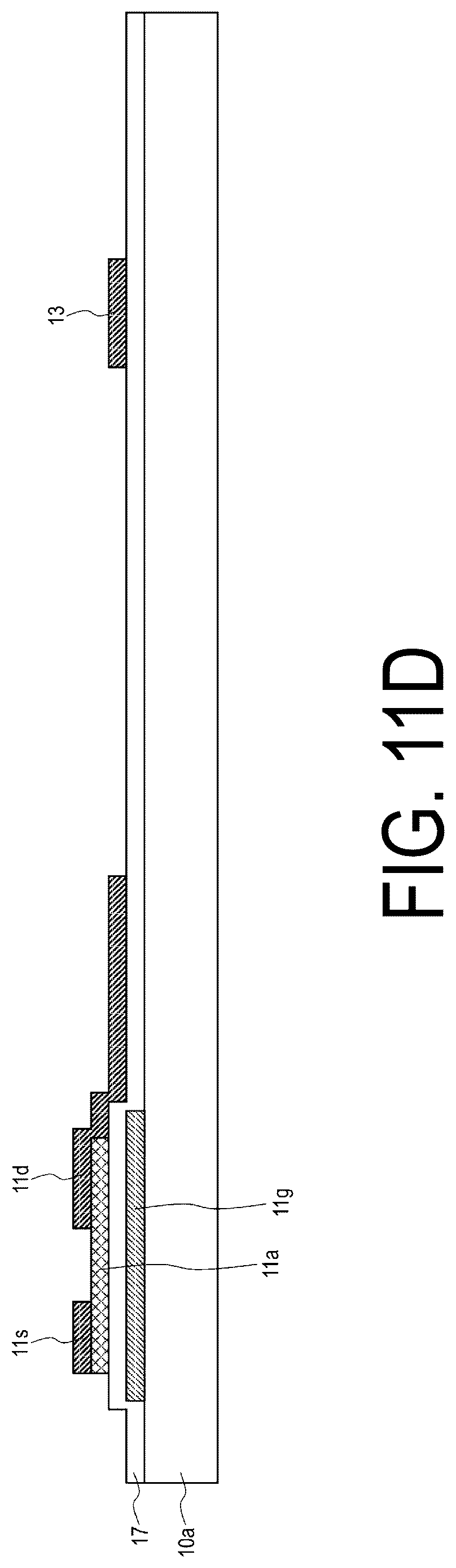 Patent US12306503 Figure 14 – Liquid crystal display device comprising electrodes each having a plurality of slits that form an acute angle with a short side of the electrodes