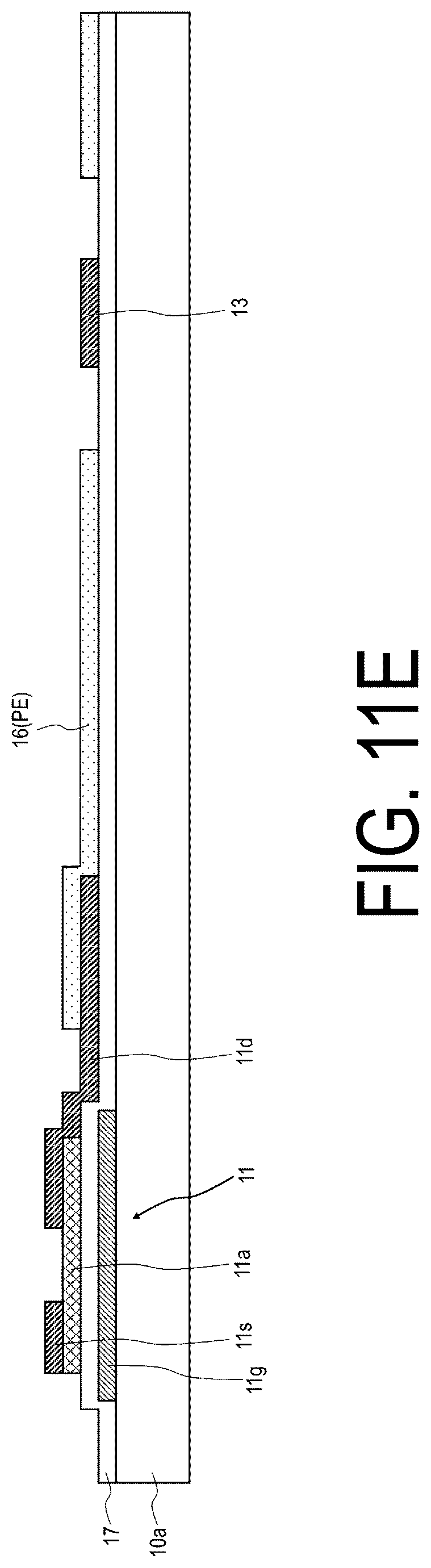 Patent US12306503 Figure 15 – Liquid crystal display device comprising electrodes each having a plurality of slits that form an acute angle with a short side of the electrodes