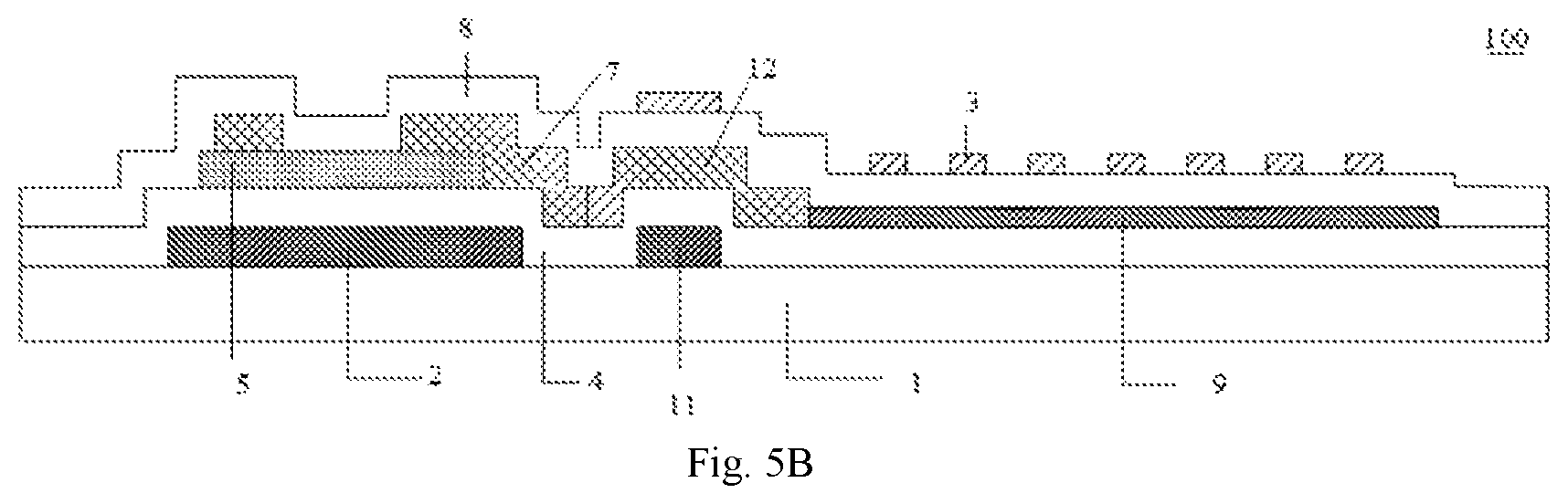 Patent US12306505 Figure 9 – Array substrate comprising first and second auxiliary electrodes, and display device