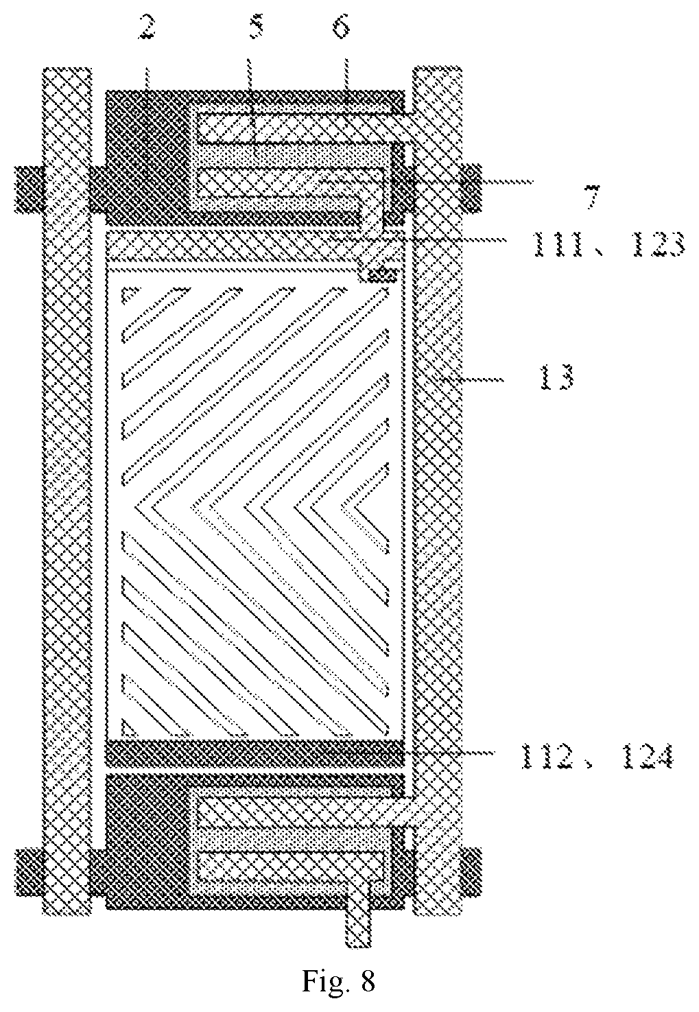 Patent US12306505 Figure 14 – Array substrate comprising first and second auxiliary electrodes, and display device