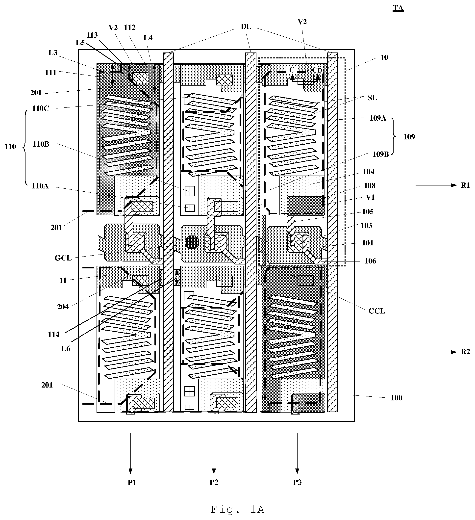 Patent US12306507 Figure 1 – Array substrate and manufacturing method thereof, and display device