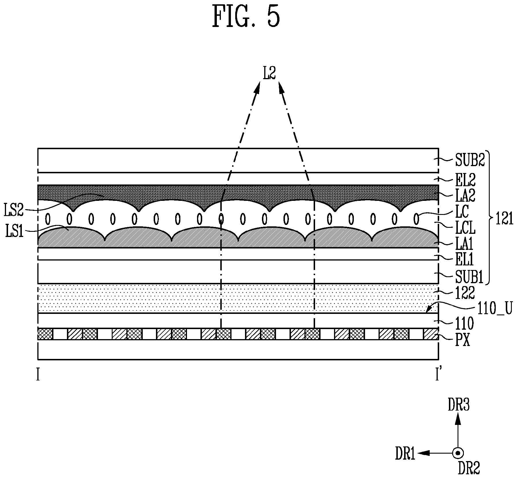 Patent US12306512 Figure 10 – Lens device and display assembly including the same