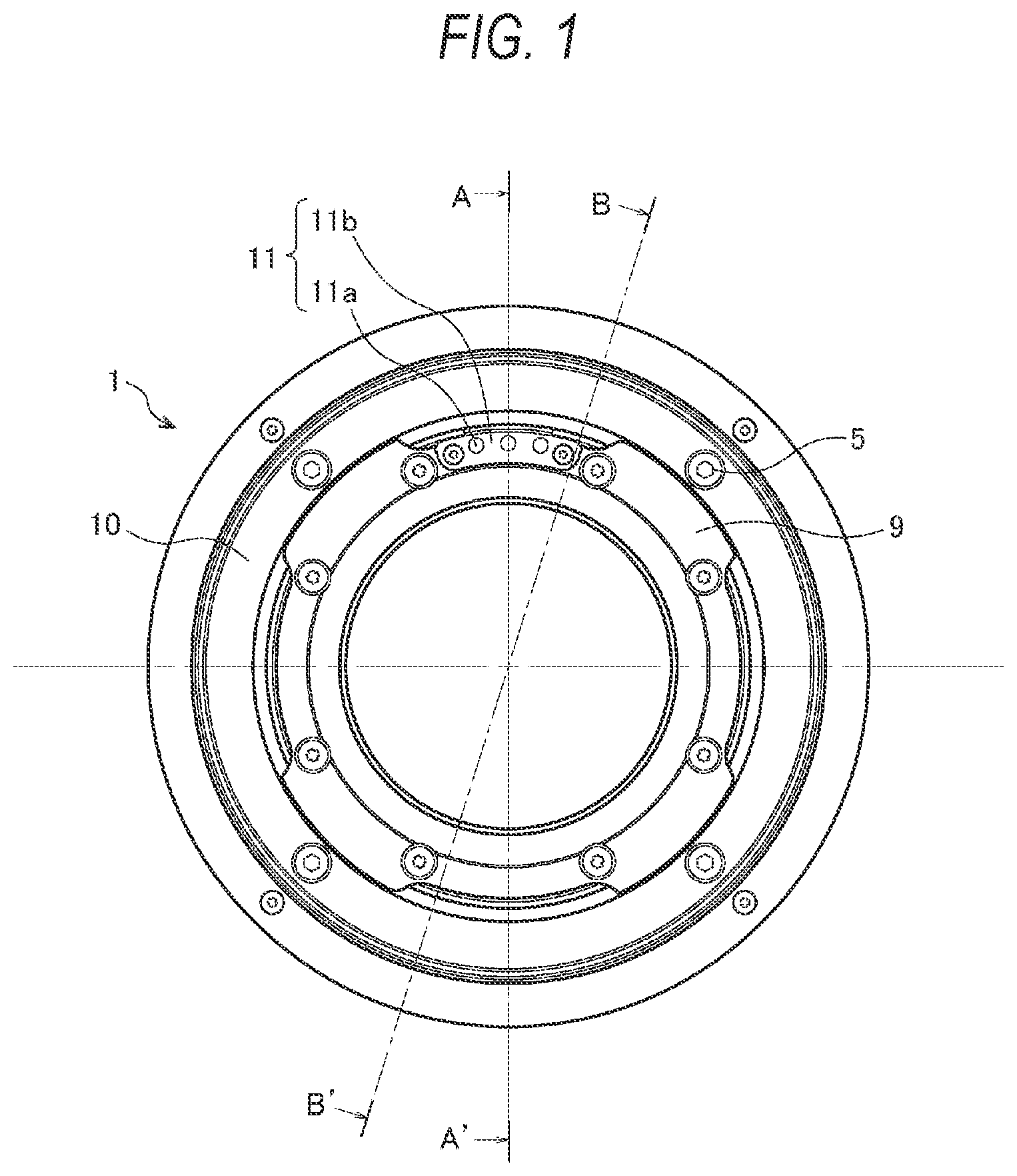 Patent US12306515 Figure 1 – Lens apparatus and image pickup apparatus