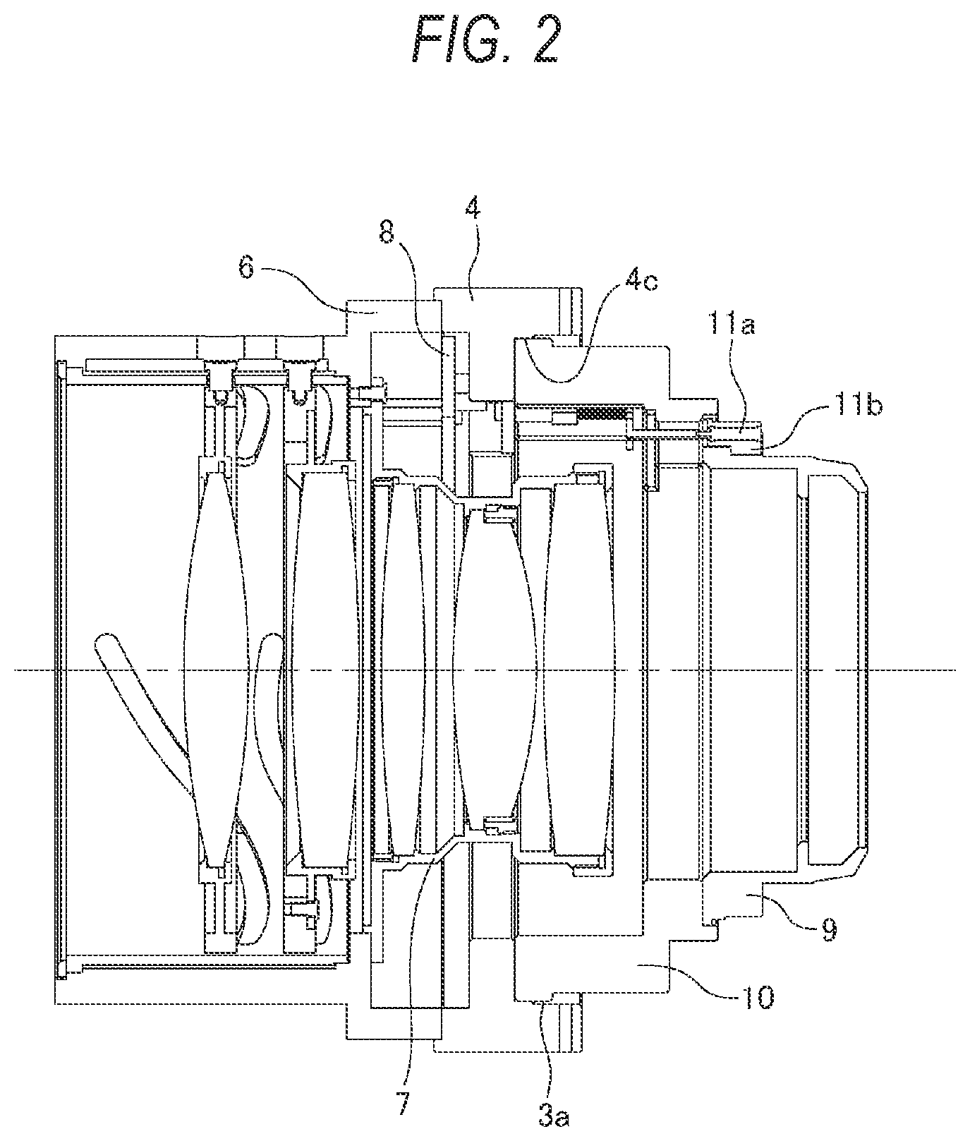 Patent US12306515 Figure 2 – Lens apparatus and image pickup apparatus