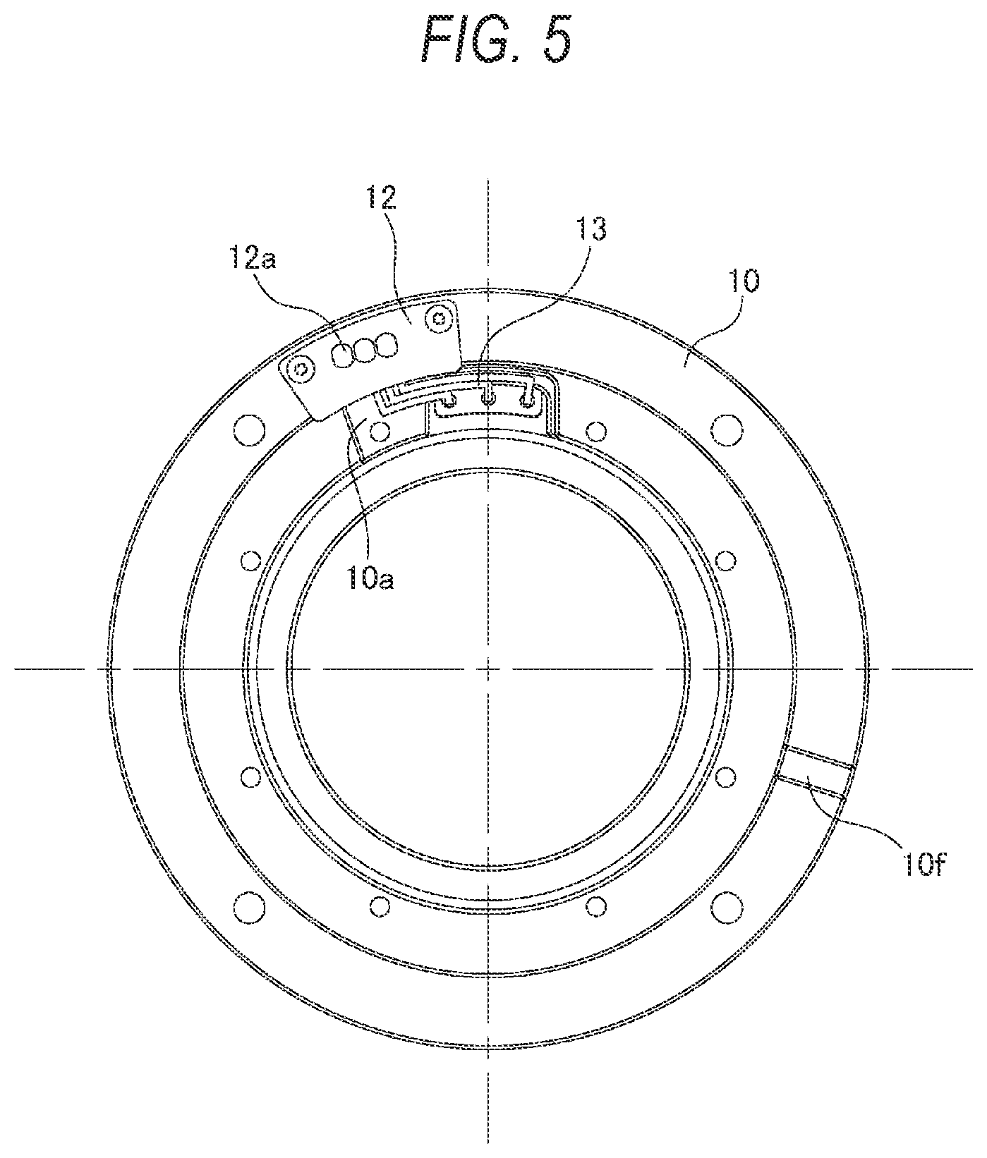 Patent US12306515 Figure 5 – Lens apparatus and image pickup apparatus