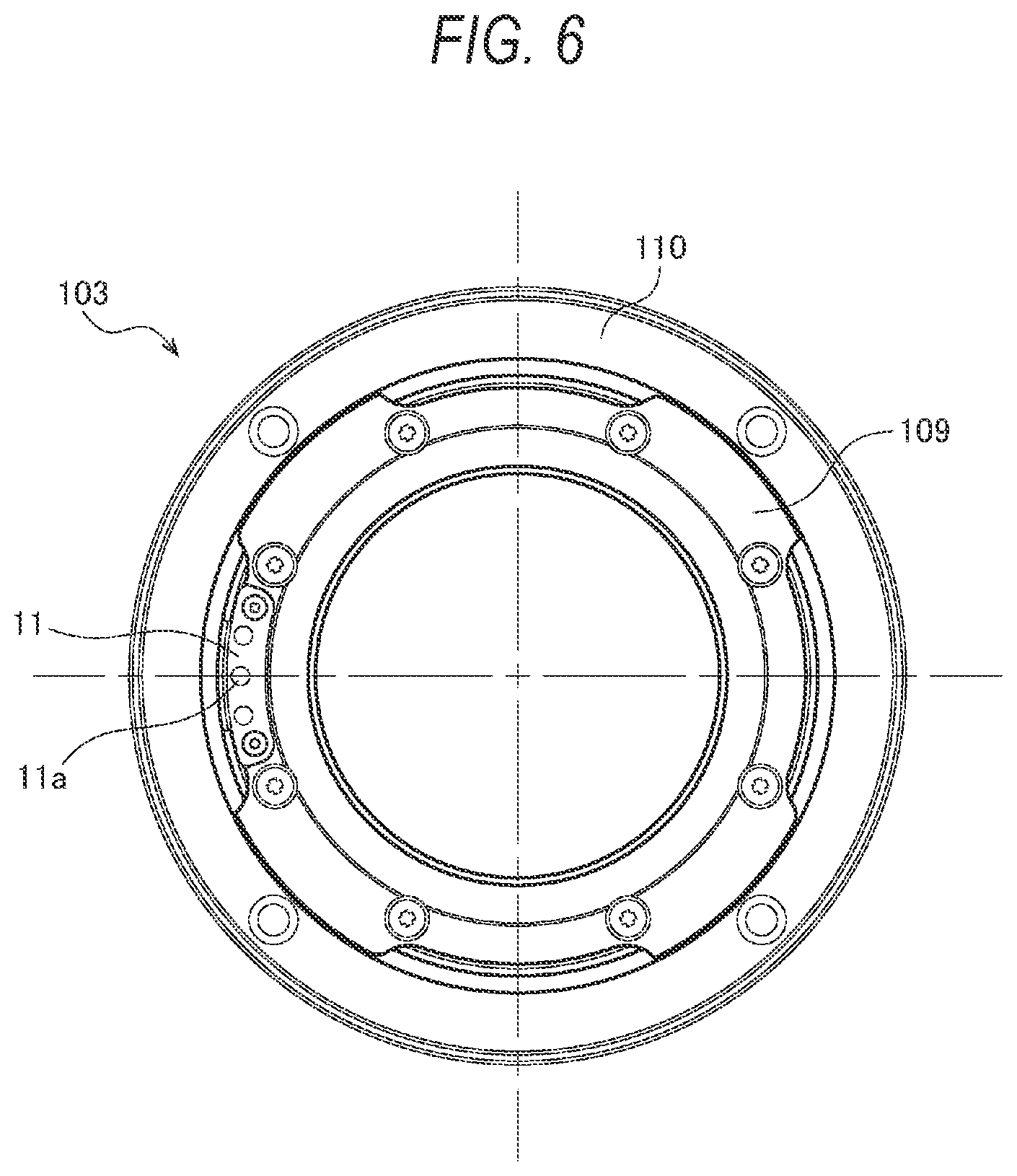 Patent US12306515 Figure 6 – Lens apparatus and image pickup apparatus