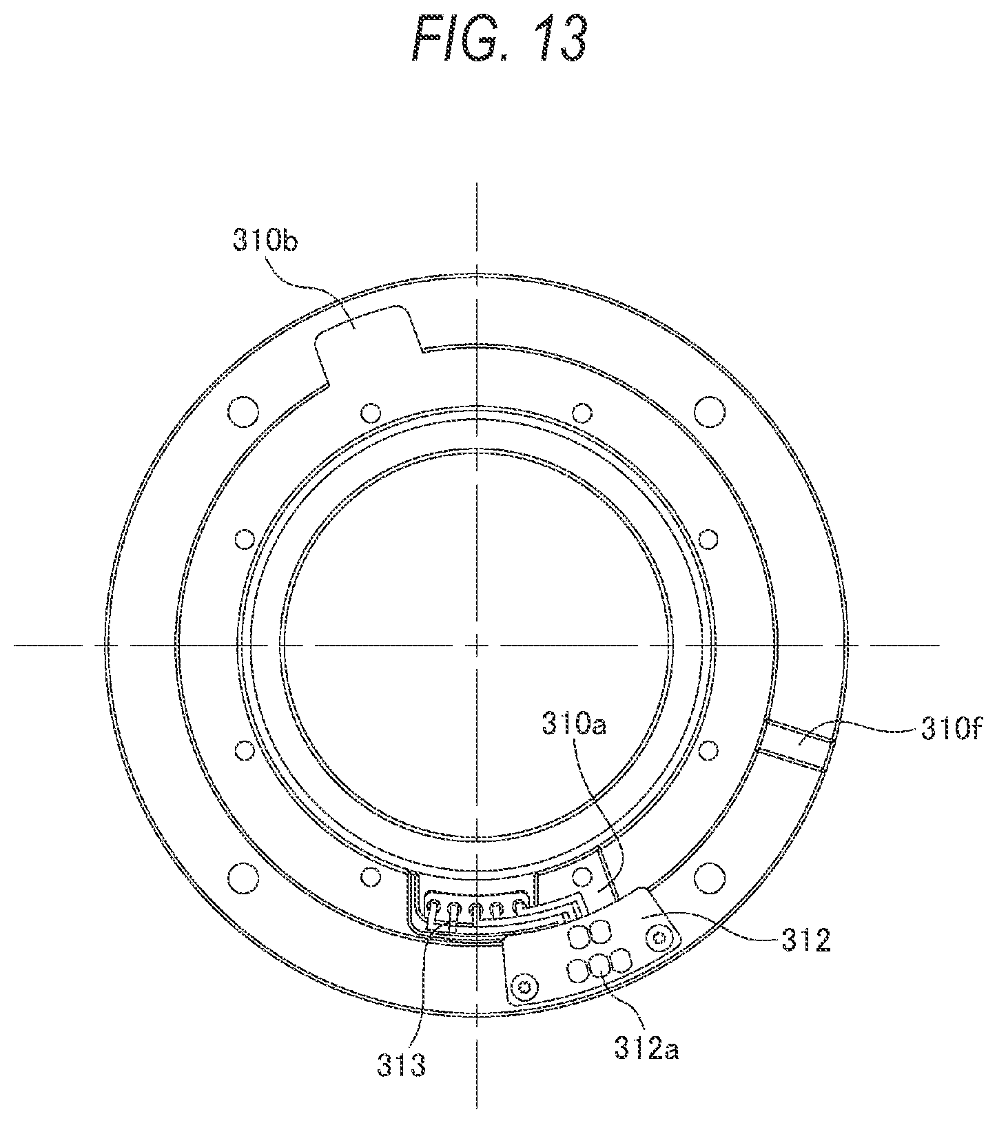 Patent US12306515 Figure 13 – Lens apparatus and image pickup apparatus