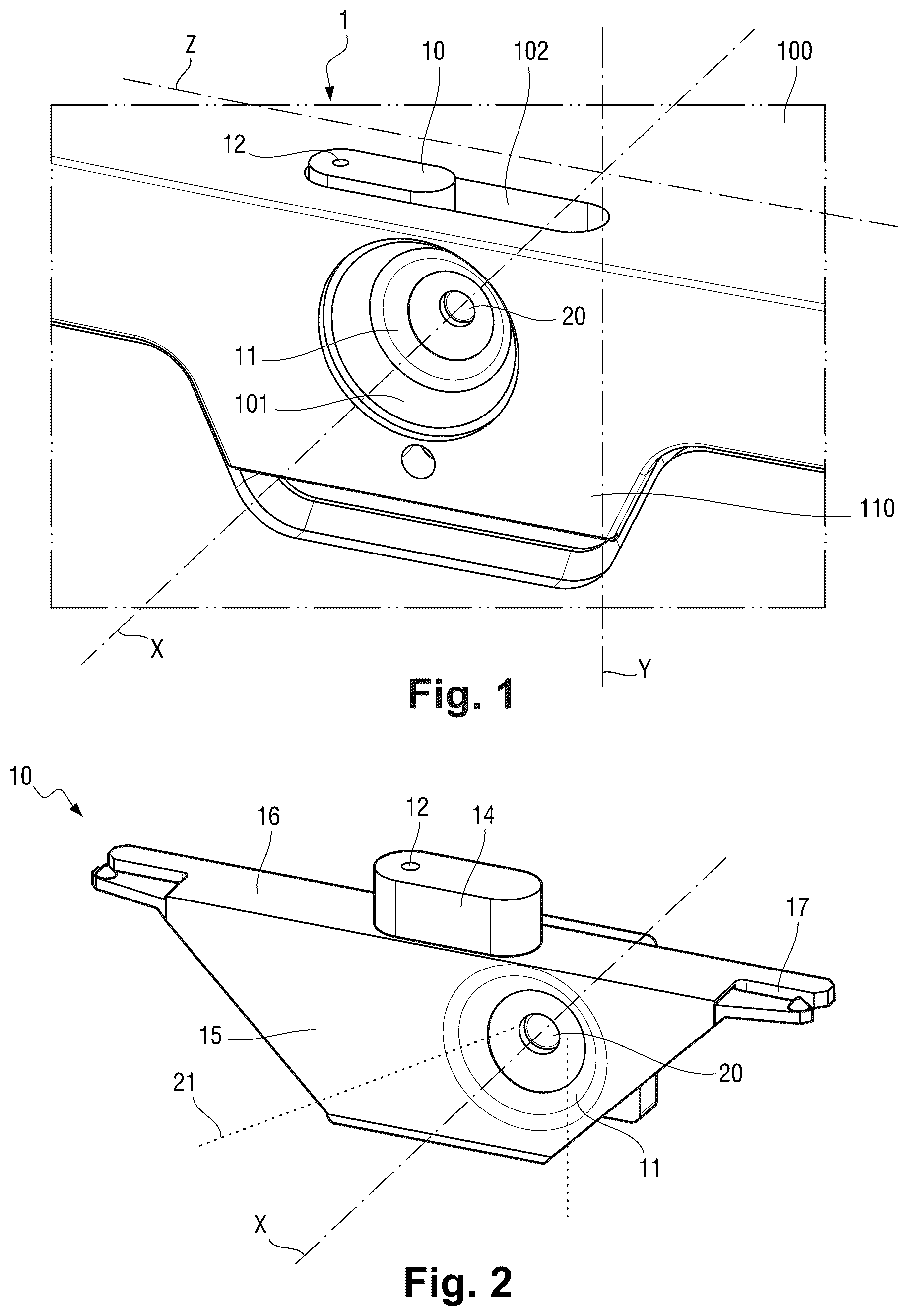Patent US12306516 Figure 1 – Detection of camera lens cover position by backlighting