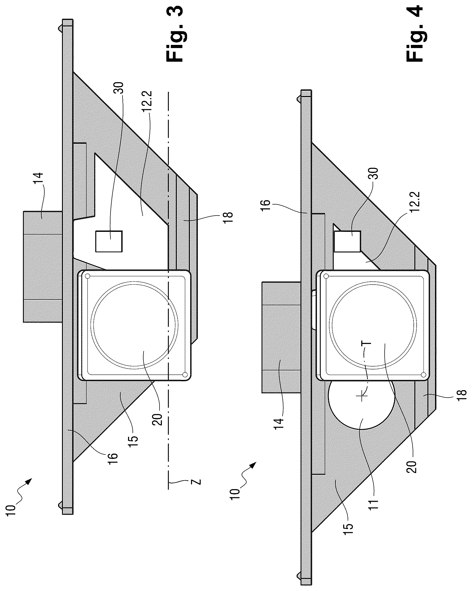 Patent US12306516 Figure 2 – Detection of camera lens cover position by backlighting