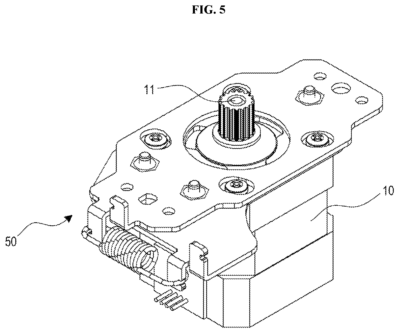 Patent US12306518 Figure 5 – Camera driving device having a plurality of timing belts