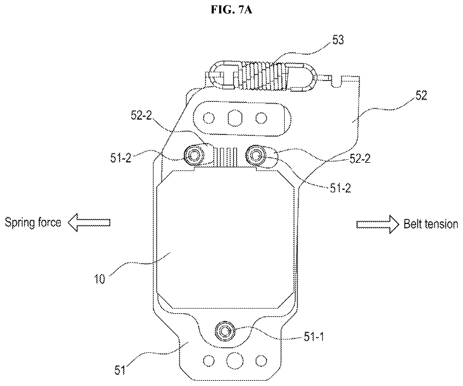 Patent US12306518 Figure 7 – Camera driving device having a plurality of timing belts