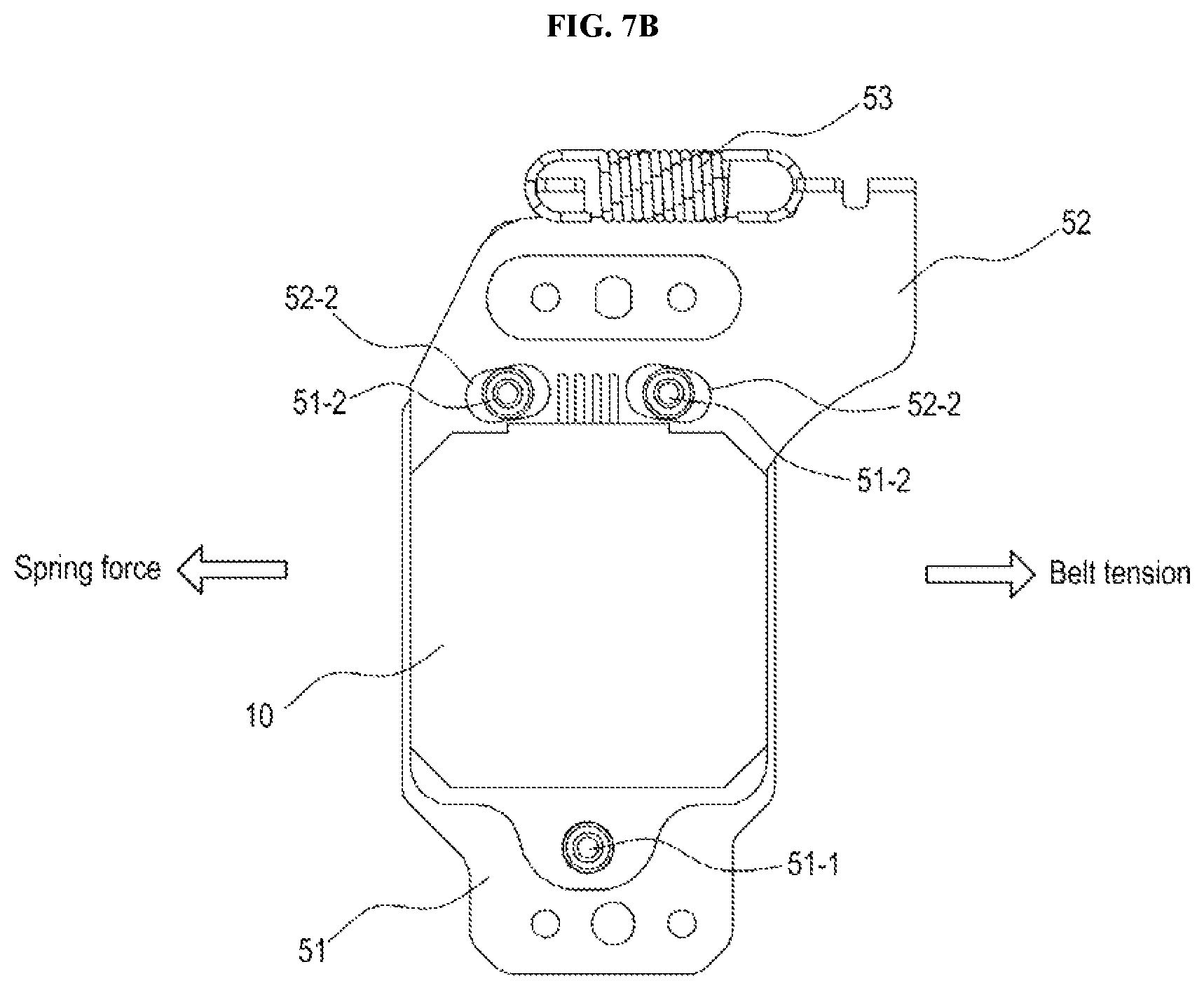 Patent US12306518 Figure 8 – Camera driving device having a plurality of timing belts