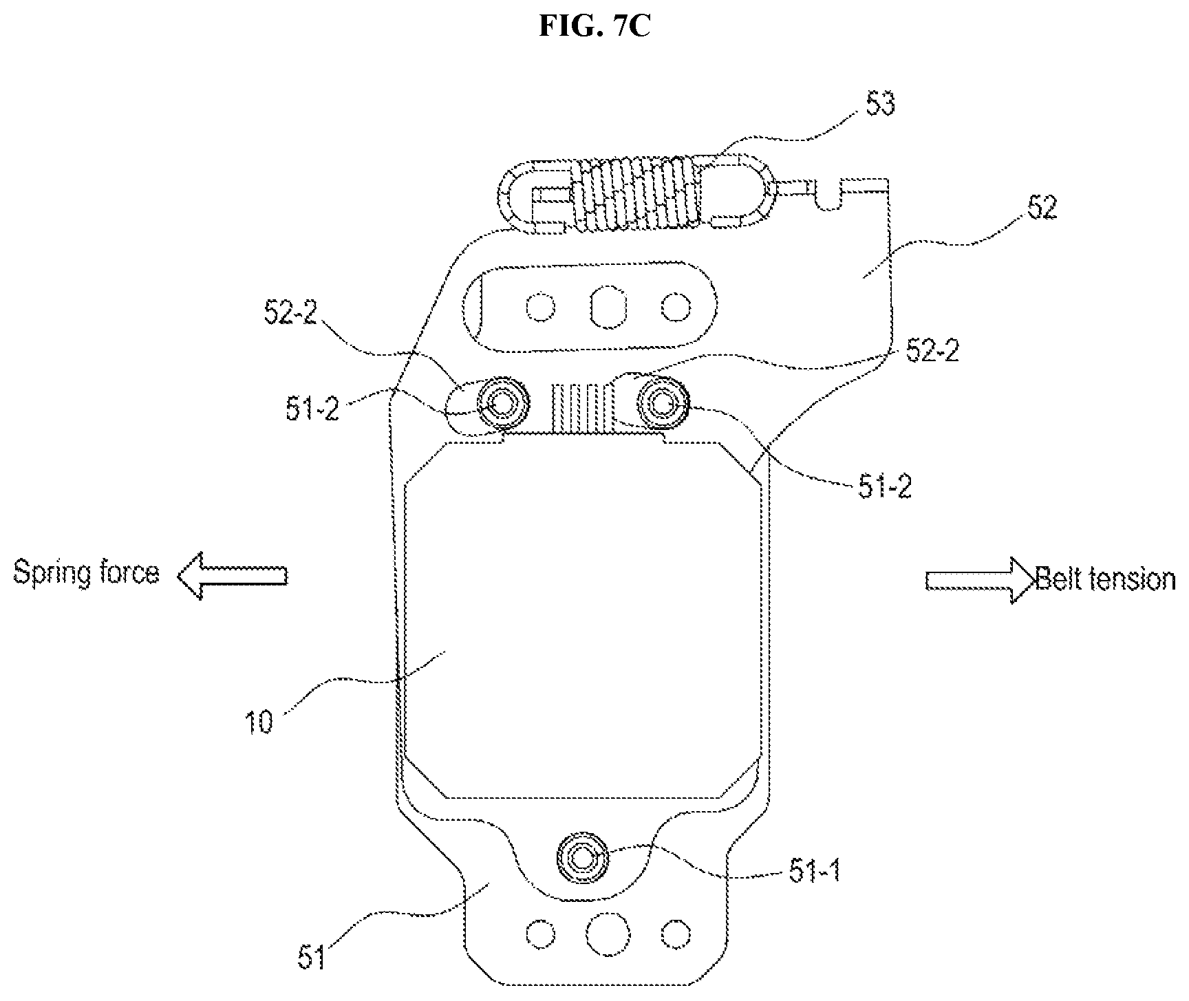 Patent US12306518 Figure 9 – Camera driving device having a plurality of timing belts