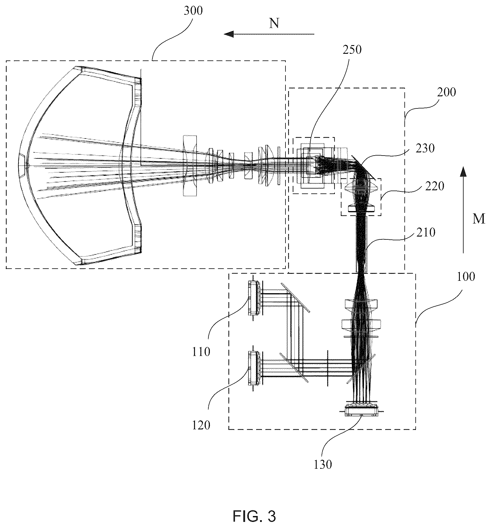 Patent US12306519 Figure 2 – Laser source and laser projection apparatus