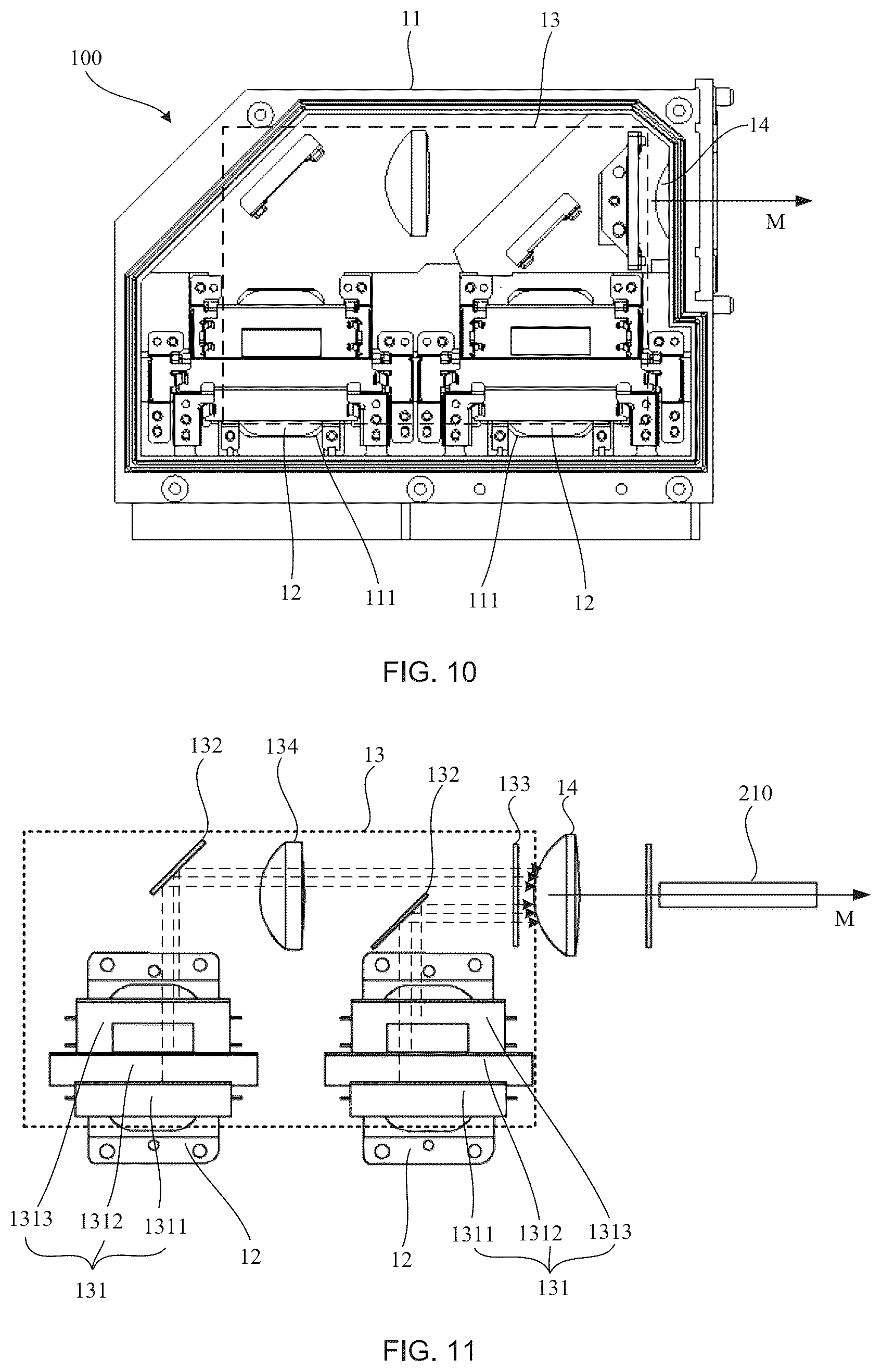 Patent US12306519 Figure 6 – Laser source and laser projection apparatus