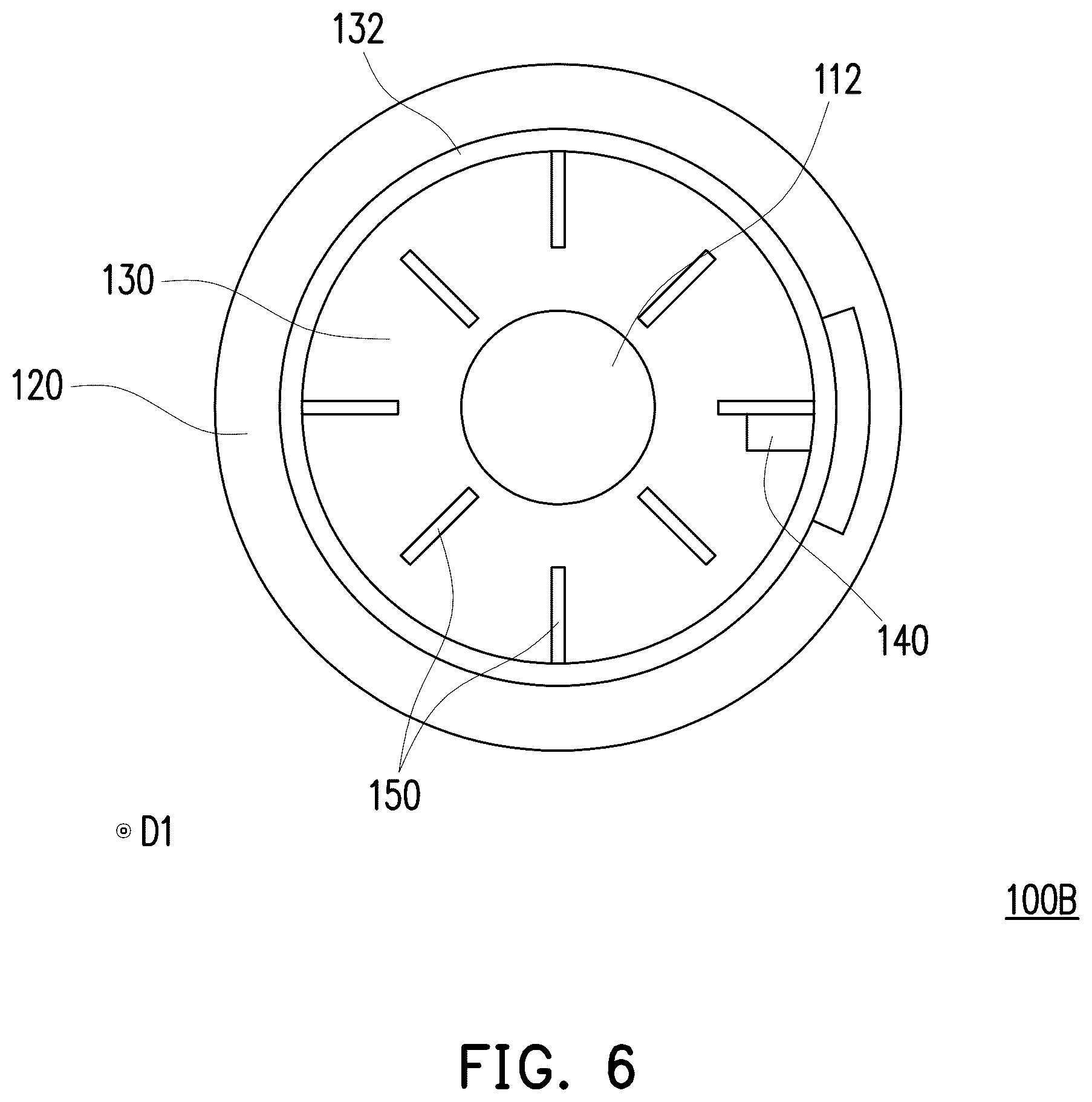 Patent US12306520 Figure 6 – Rotary optical module and projection apparatus