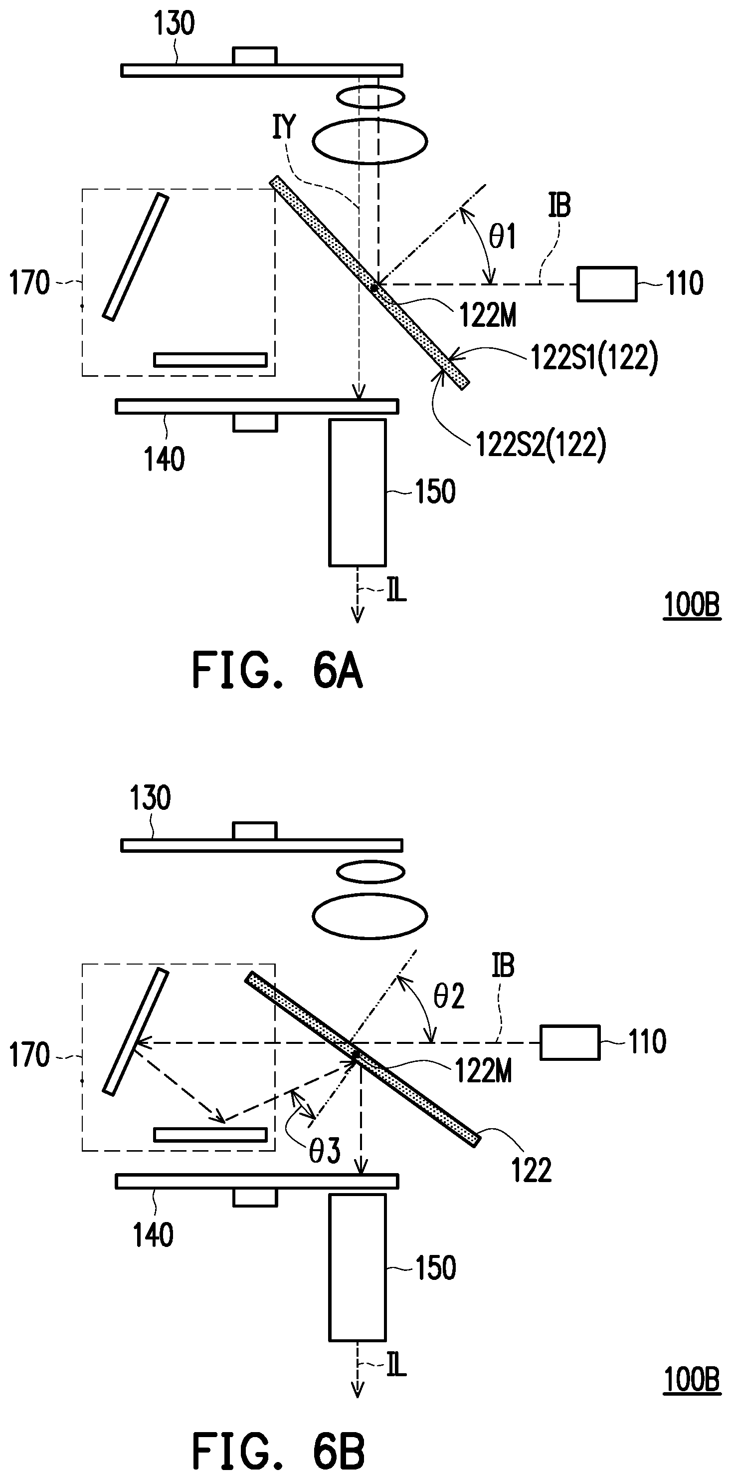 Patent US12306522 Figure 6 – Illumination device and projection device