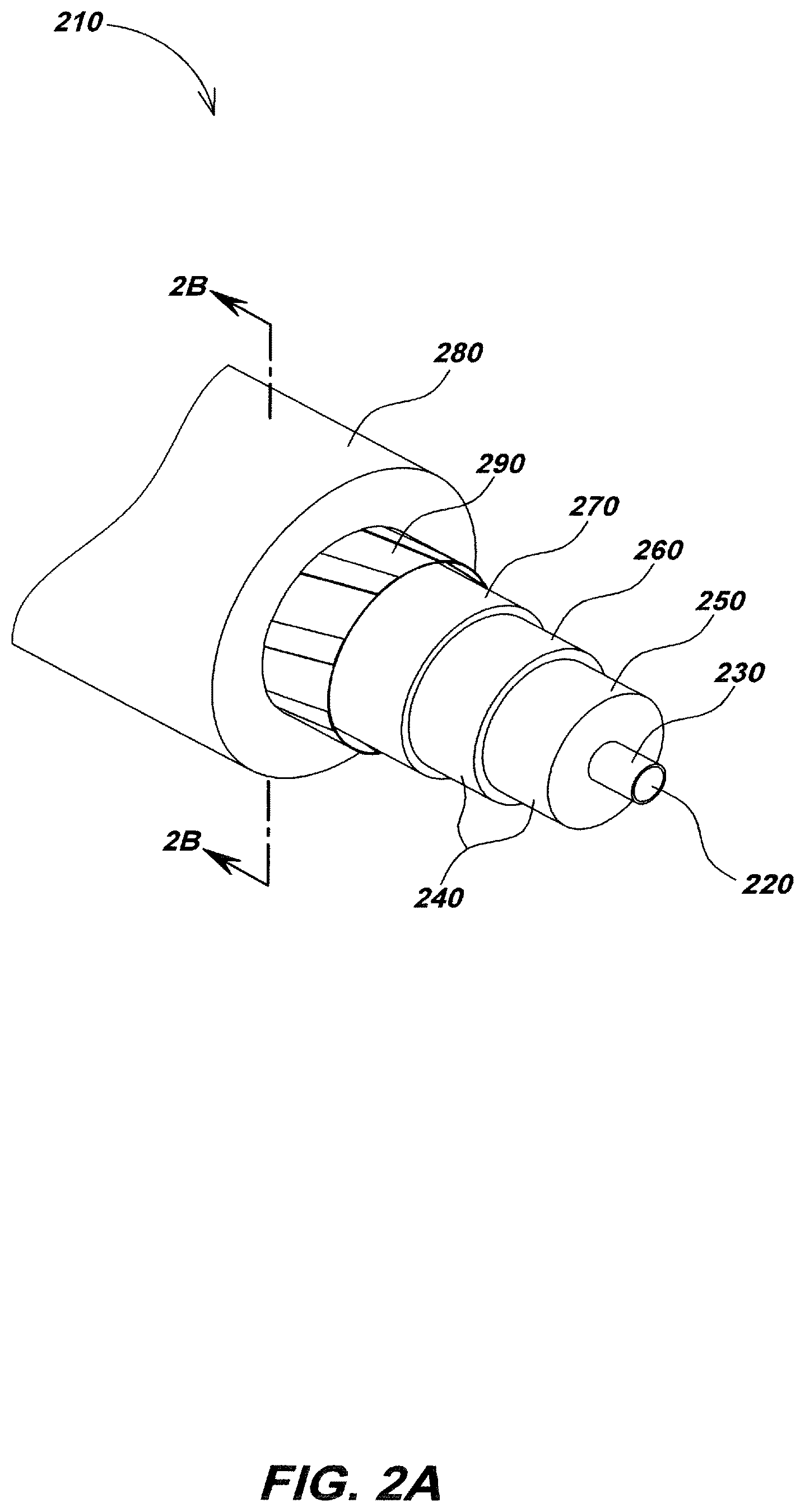 Patent US12306524 Figure 2 – Multi-dielectric coaxial push-cables and associated apparatus