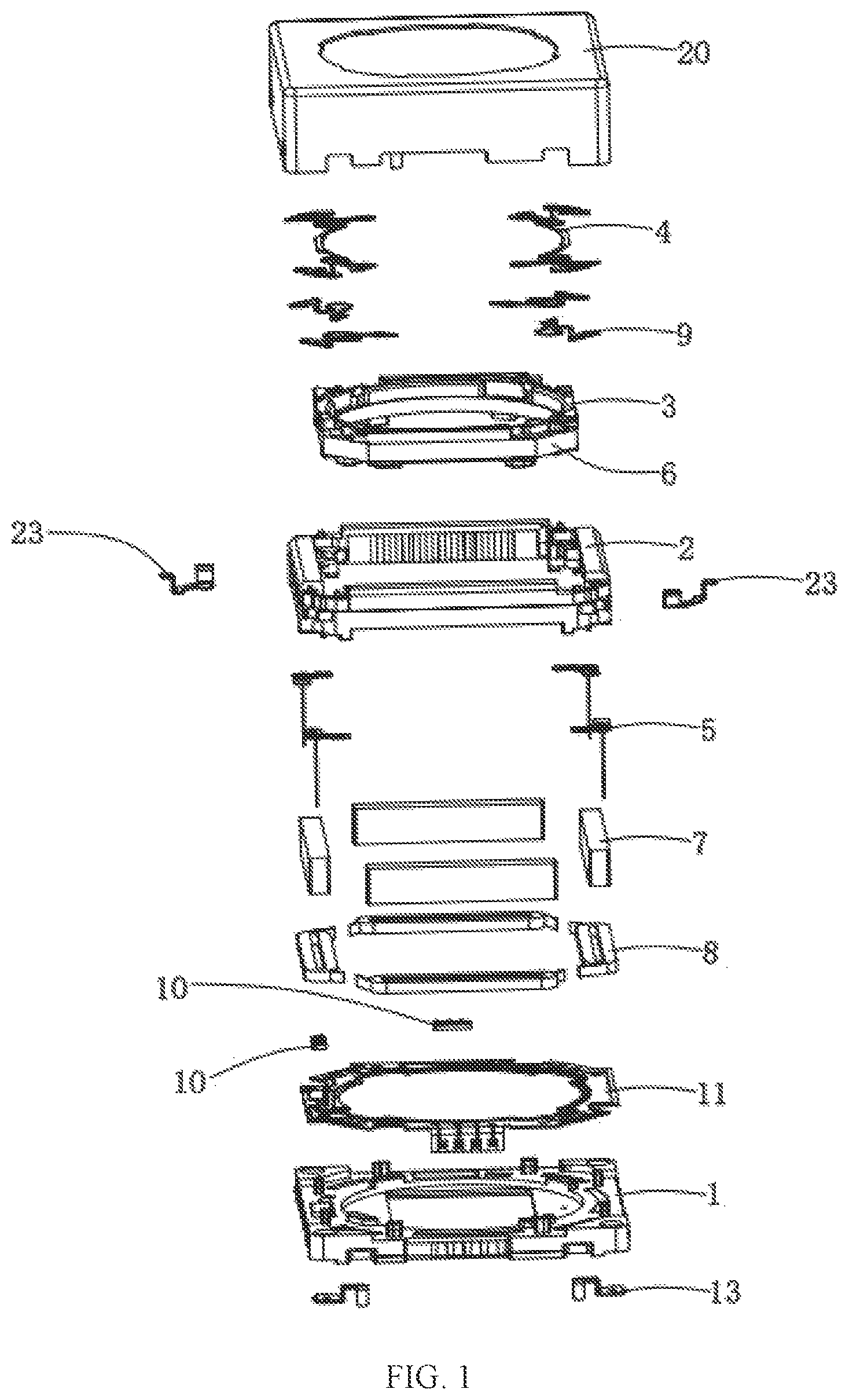 Patent US12306526 Figure 1 – Lens drive device