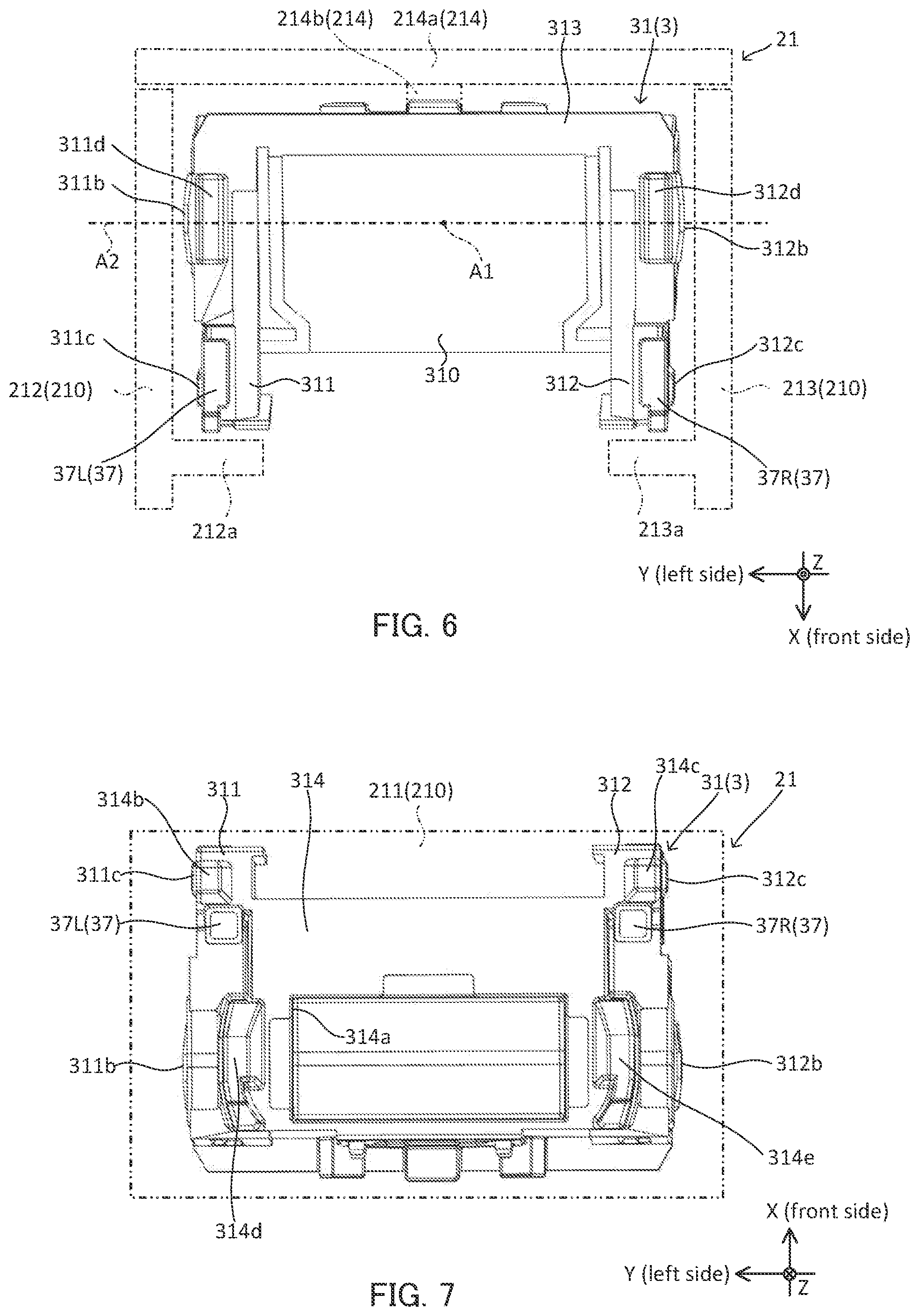 Patent US12306527 Figure 5 – Optical actuator, camera module, and camera-mounted device