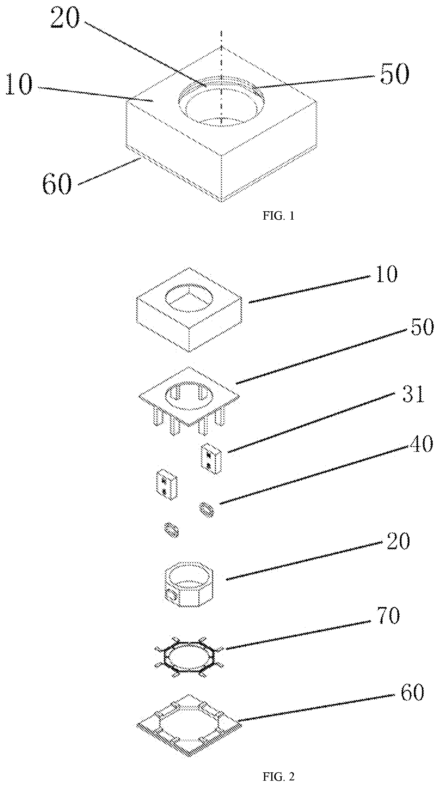Patent US12306528 Figure 1 – Magnet arrangement structure suitable for voice coil motor and micro gimbal stabilizer