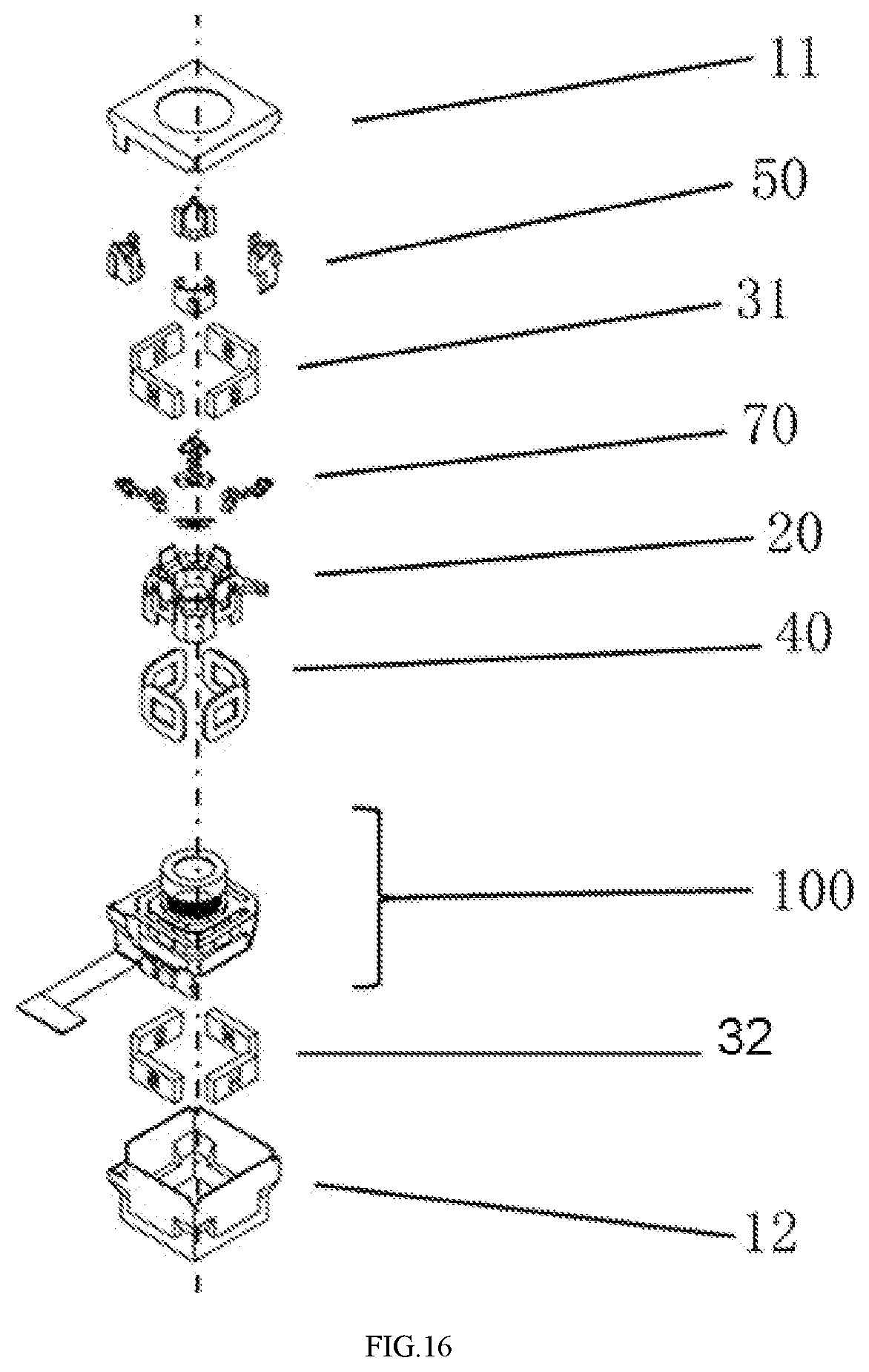 Patent US12306528 Figure 9 – Magnet arrangement structure suitable for voice coil motor and micro gimbal stabilizer