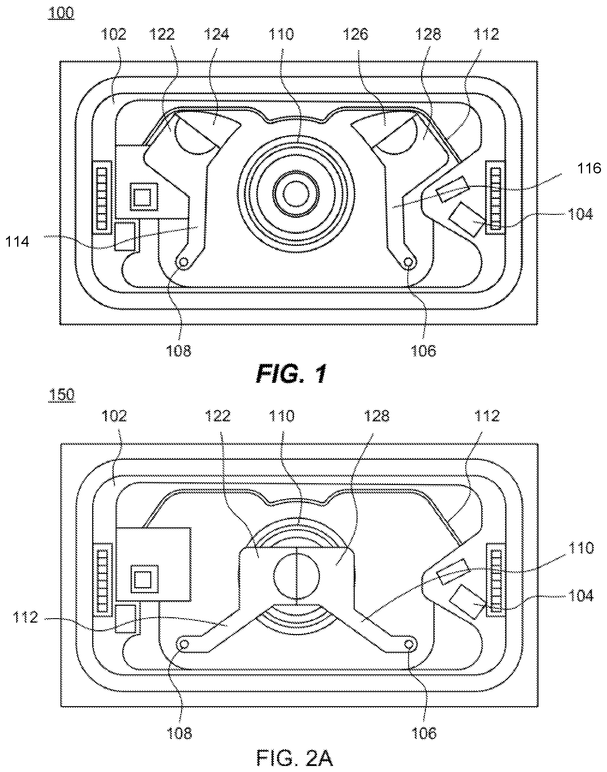 Patent US12306529 Figure 1 – Camera shutter with additional view blockers