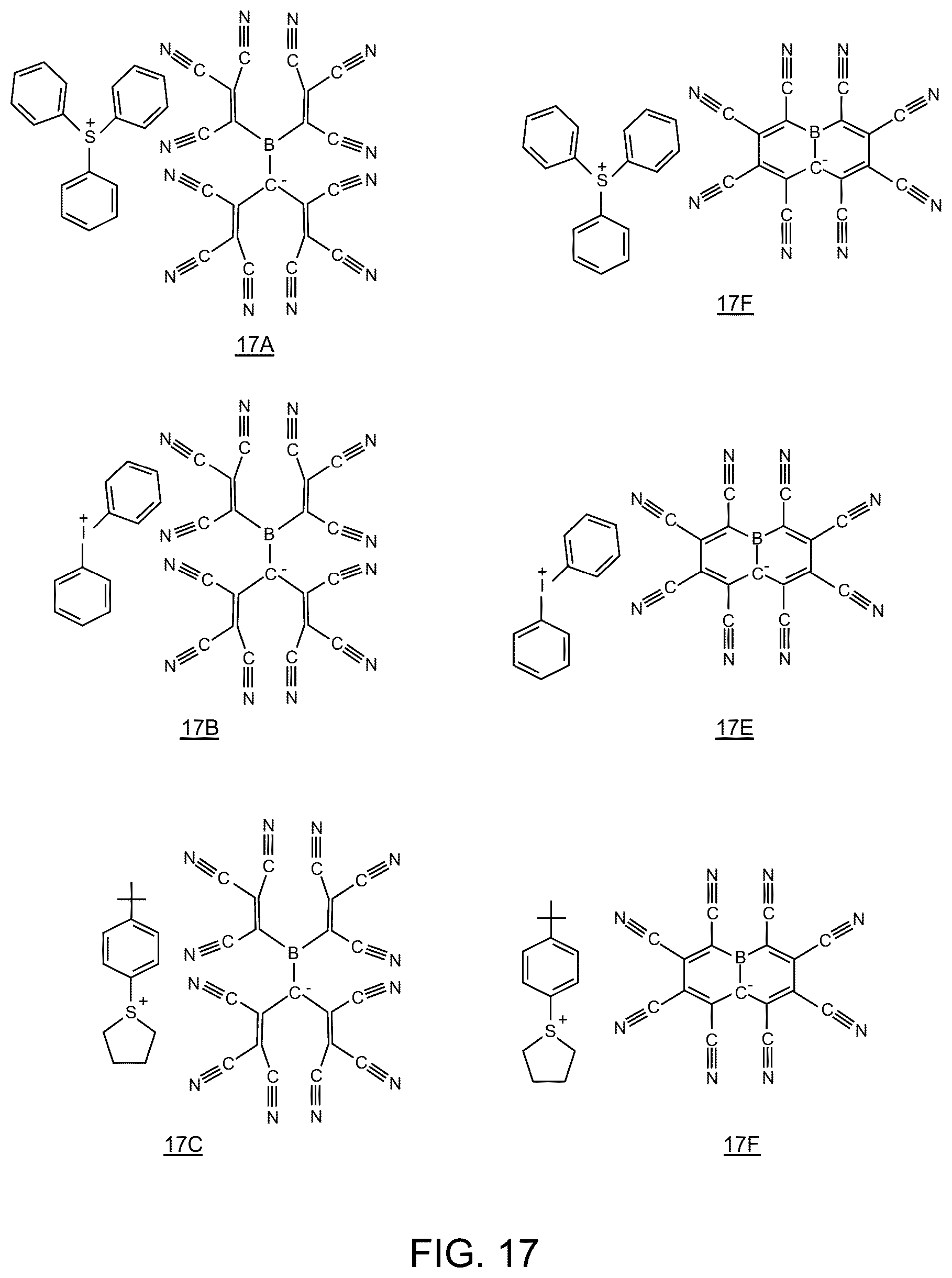 Patent US12306535 Figure 11 – Photoacid generator for chemically amplified photoresists for deep ultra violet and extreme ultraviolet lithography