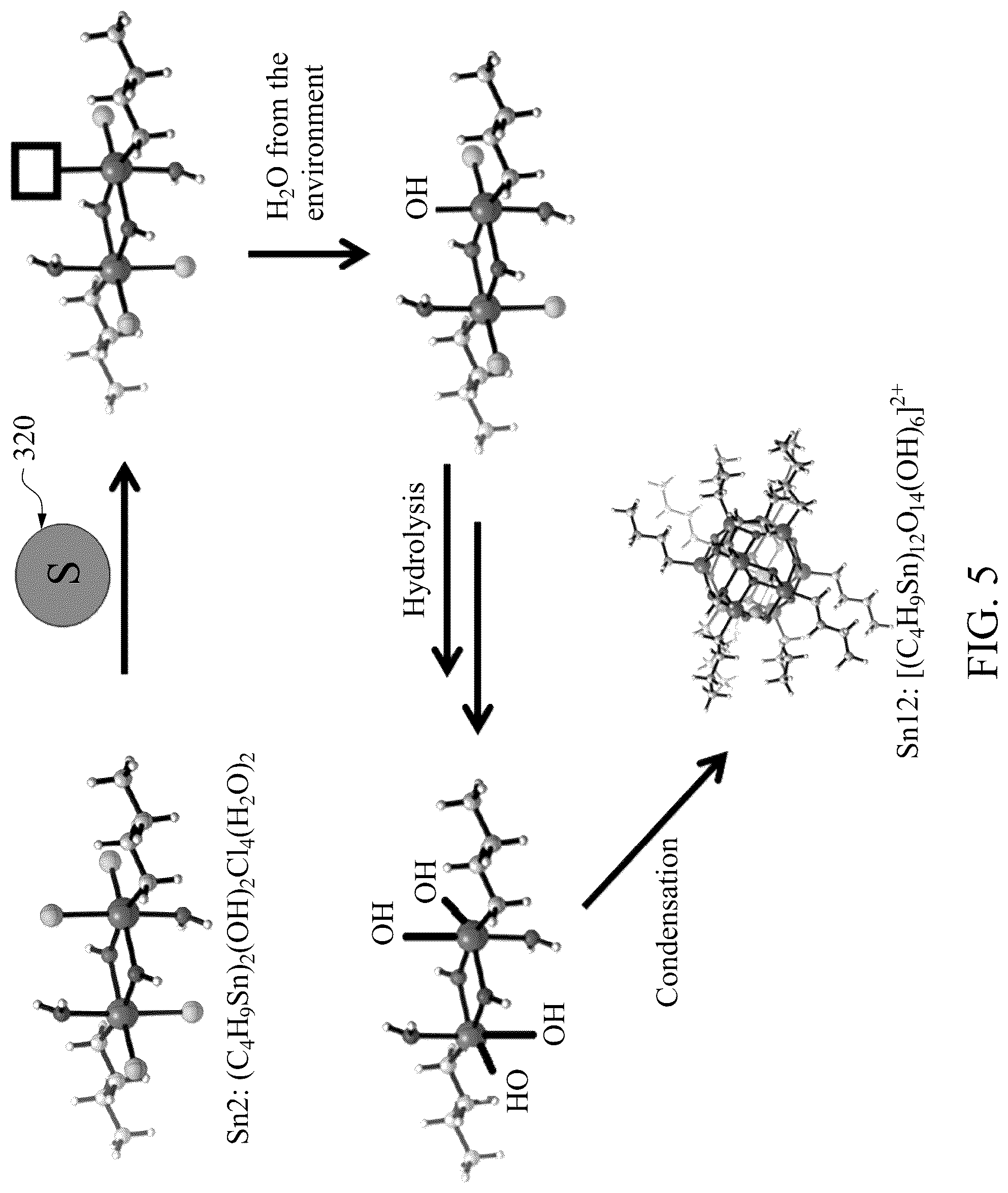 Patent US12306536 Figure 12 – Metallic photoresist patterning and defect improvement