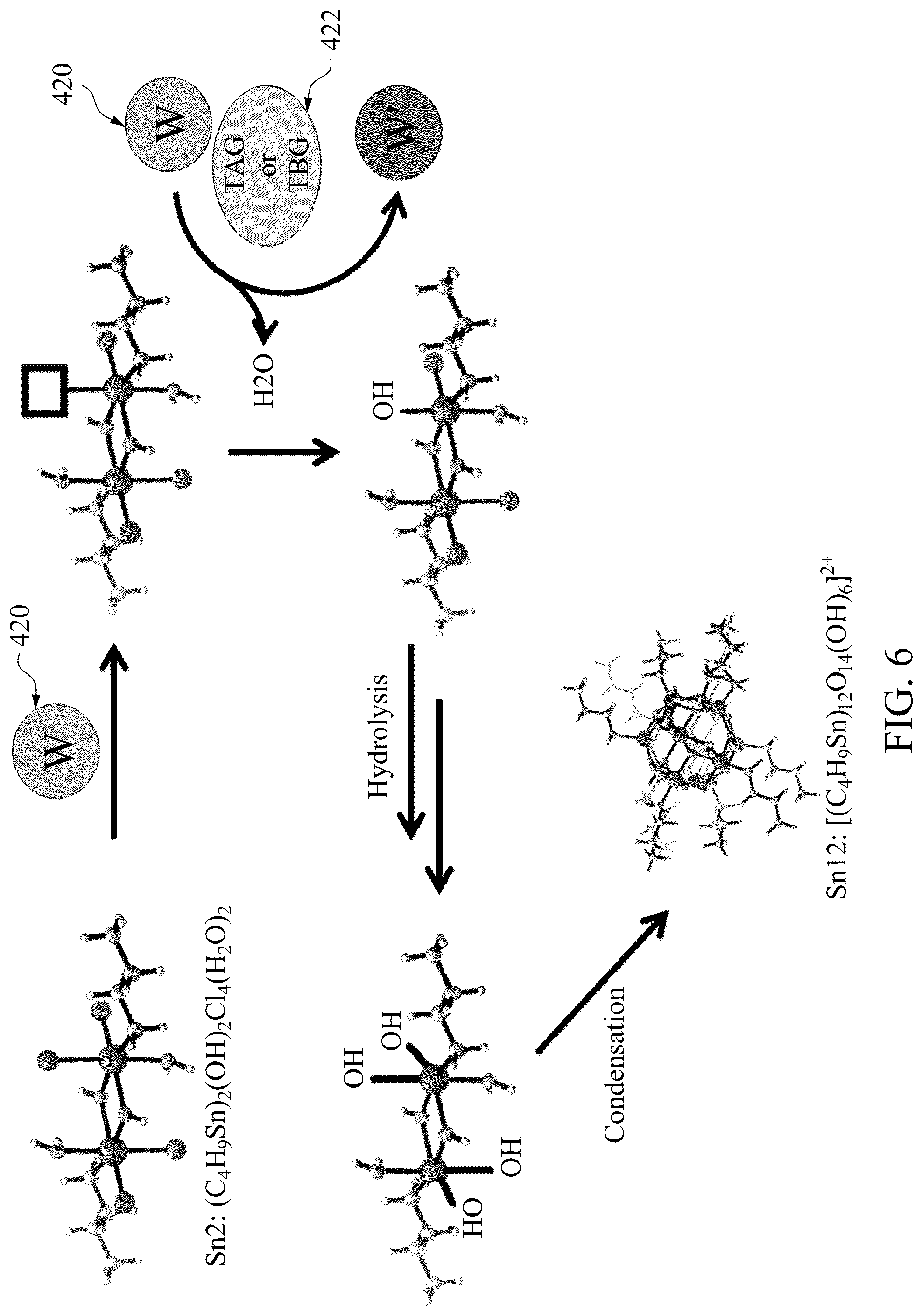 Patent US12306536 Figure 13 – Metallic photoresist patterning and defect improvement