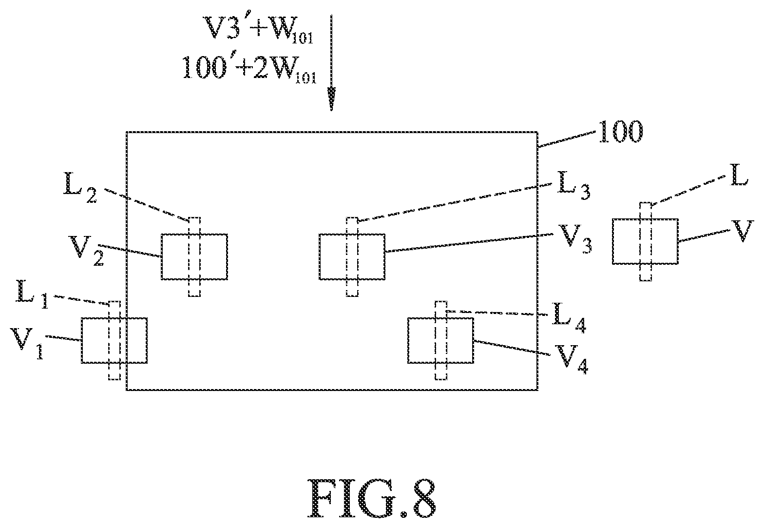Patent US12306546 Figure 7 – Method for overlay control based on a semiconductor device pattern, and method and system for generating a photomask