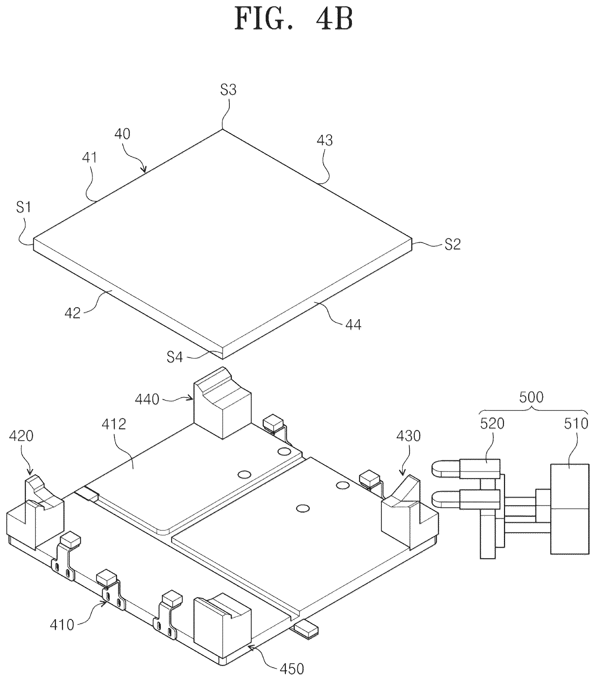 Patent US12306549 Figure 5 – Photo mask stage unit and photo mask stocker including the same