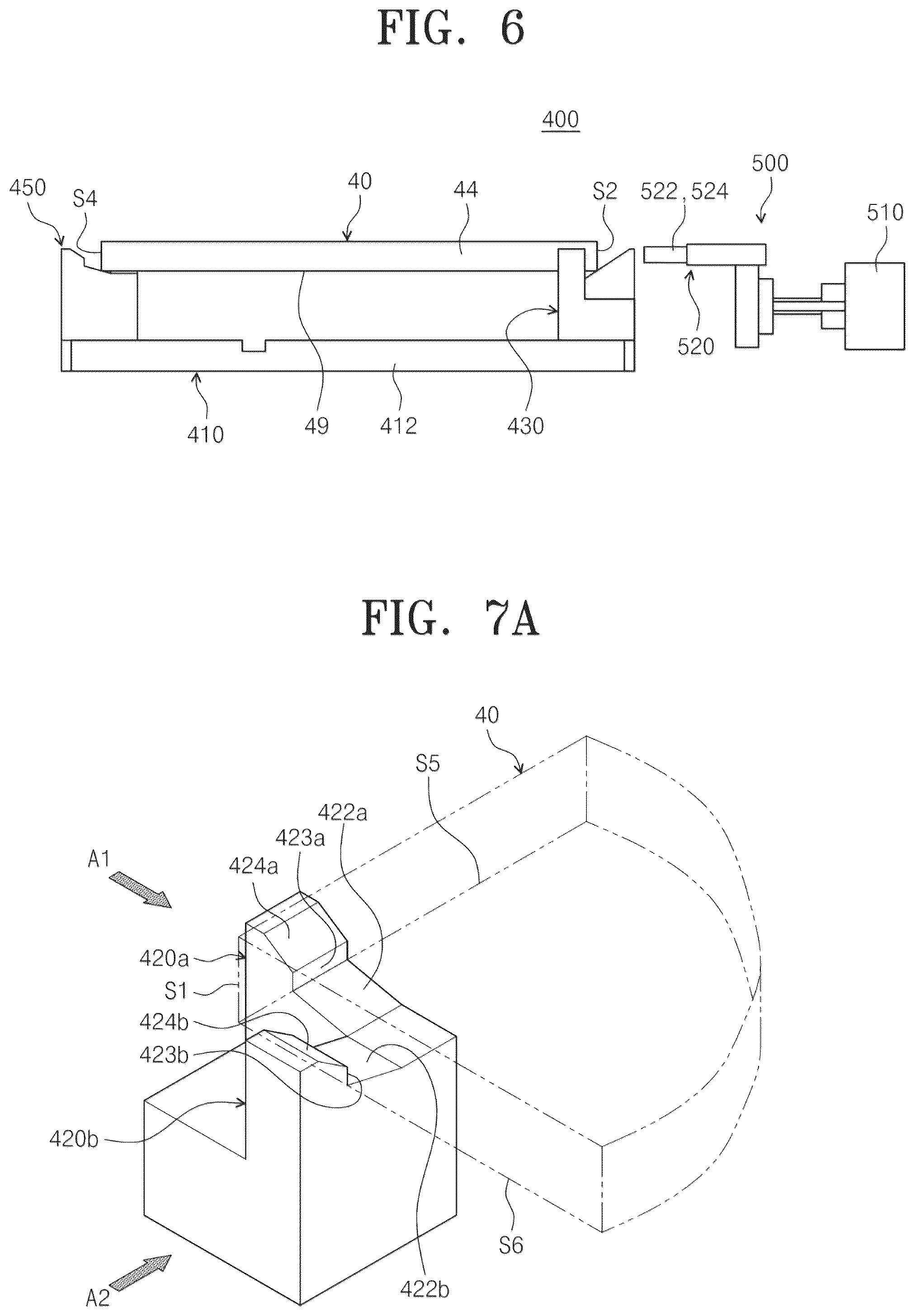 Patent US12306549 Figure 7 – Photo mask stage unit and photo mask stocker including the same